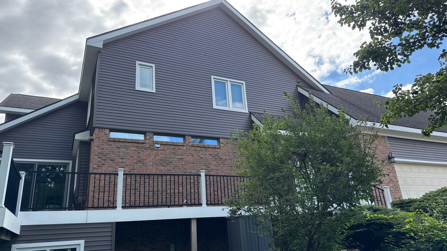 Siding Replacement using Alside Odyssey D4" Flagship Brown by 180 Contractors