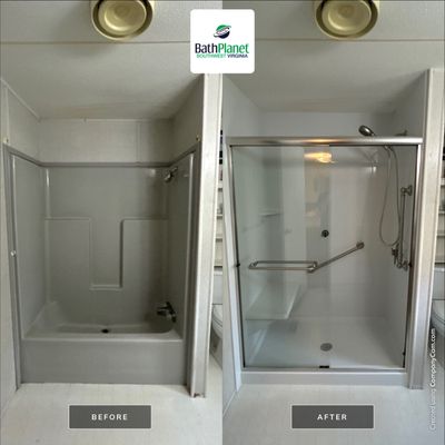 Tub to Shower