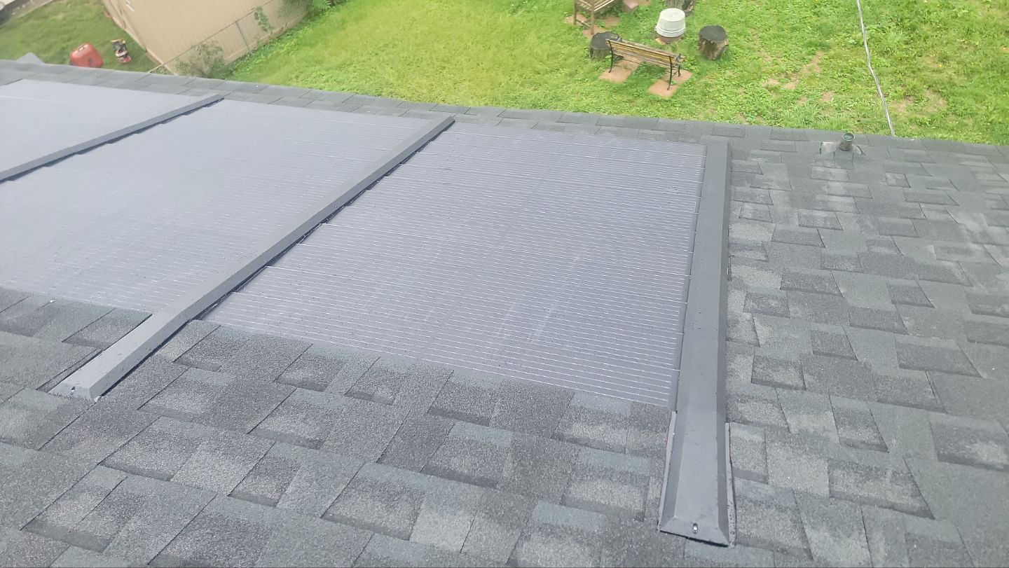 Roof and Solar Installation using GAF Timberline Solar HDZ by ExteriorPros