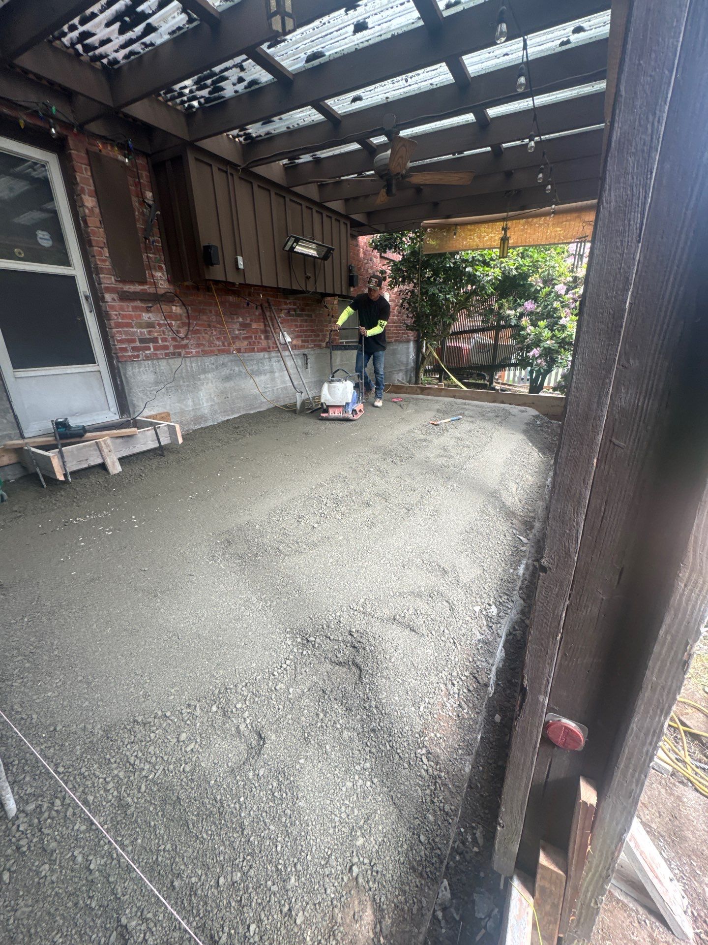 Stamped Concrete Patio | Seattle  by Jireh Asphalt & Concrete Inc 