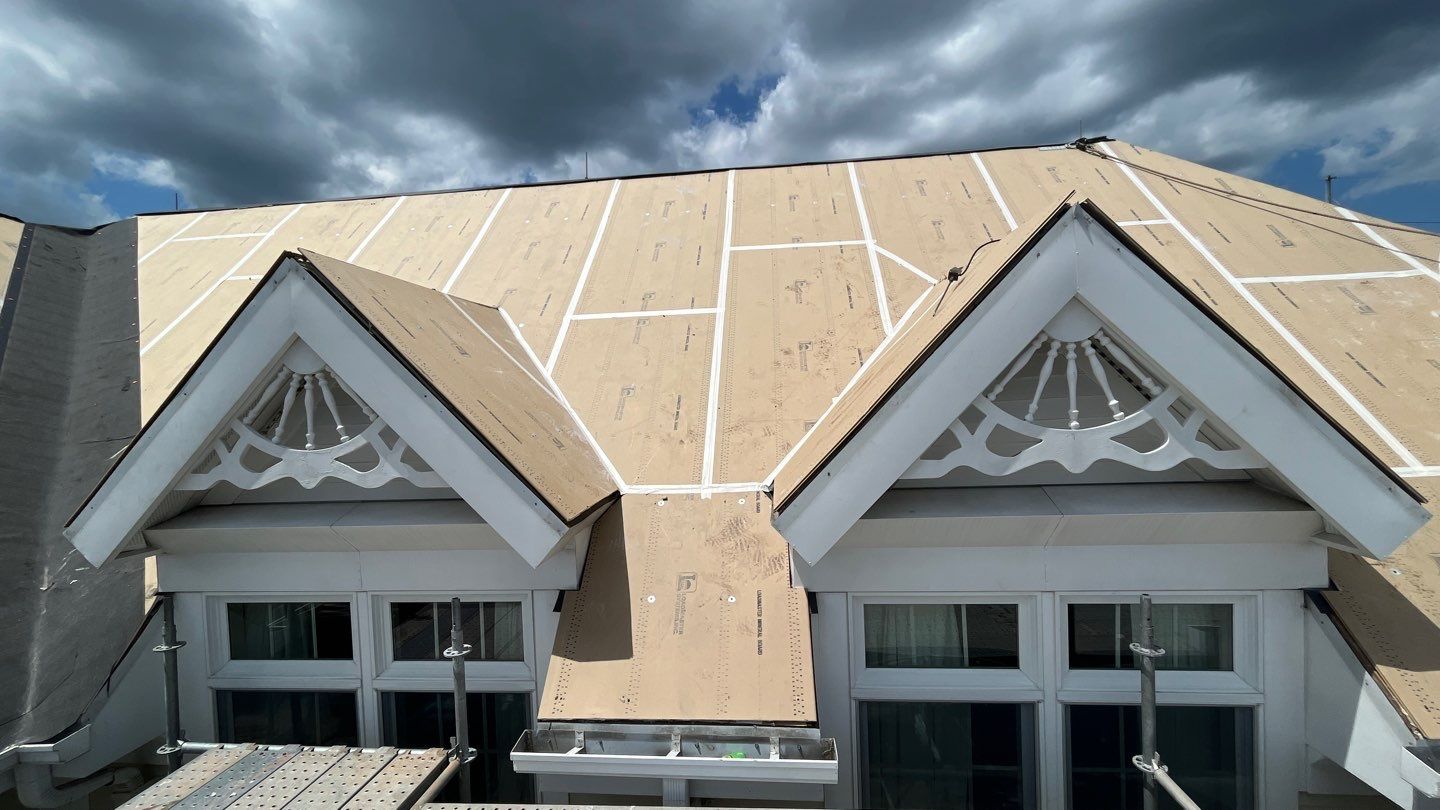 Commercial Reroof - Deck Installation by RoofSmith of Tampa Bay