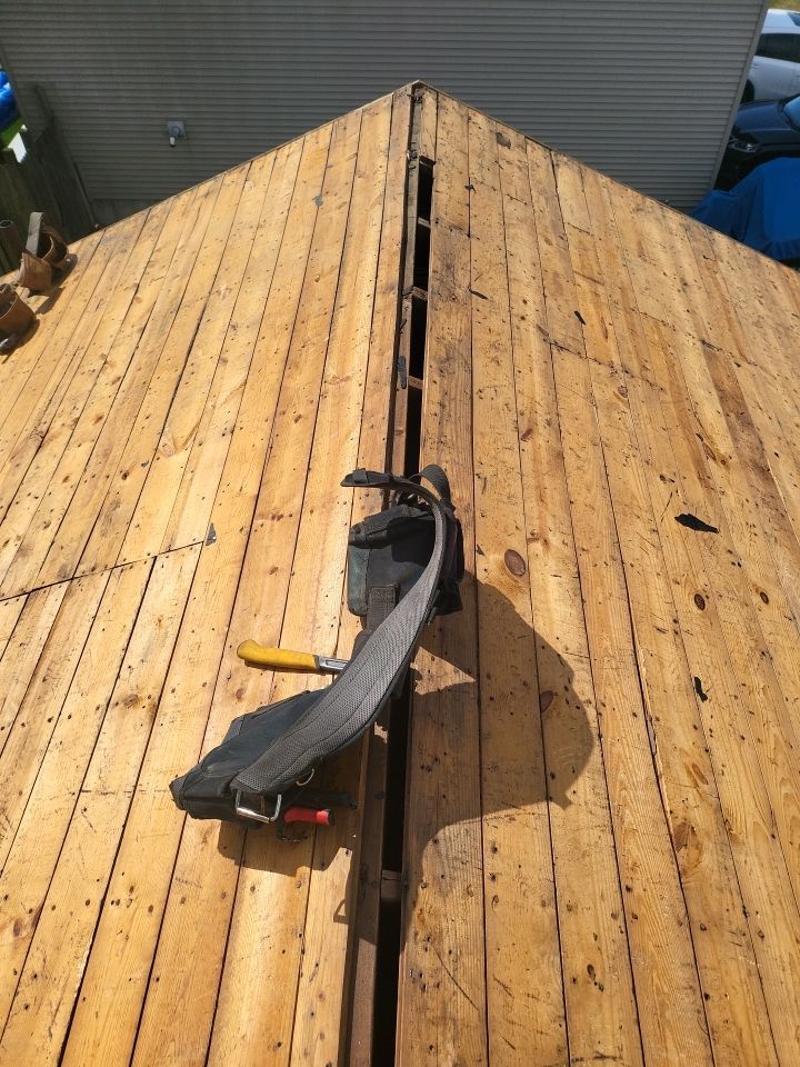 Residential Roofing Installation using Owens Corning TruDefinition Onyx Black by A Plus Exterior