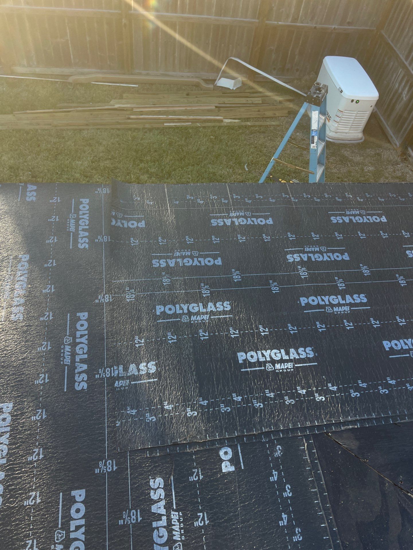 It Ain't Easy getting Shady  by Bayfront Roofing and Construction