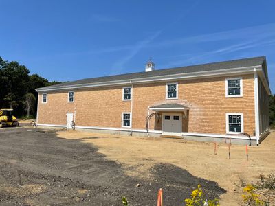6" K-Style Seamless Aluminum Gutter install in Mashpee, MA