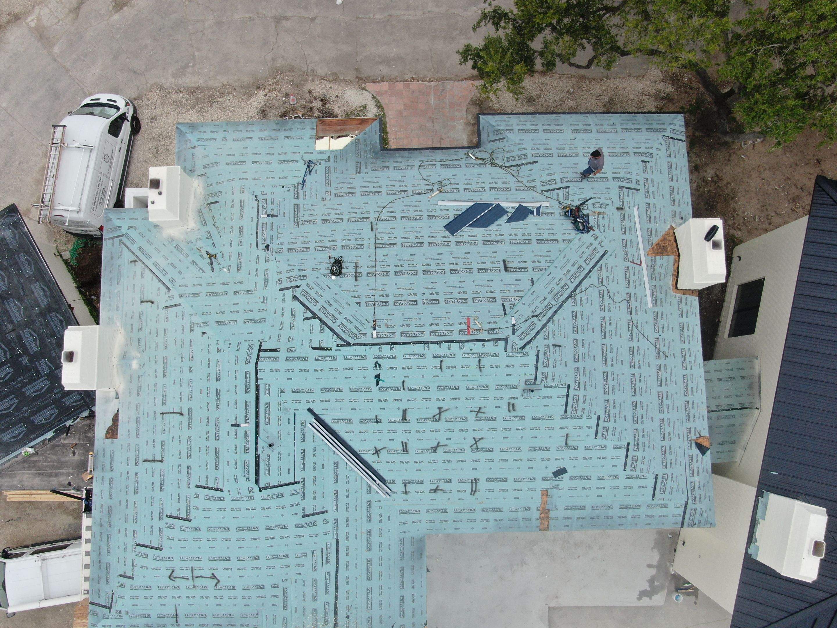 Megalodon Metal Roof on Corpus Bay by Bayfront Roofing and Construction