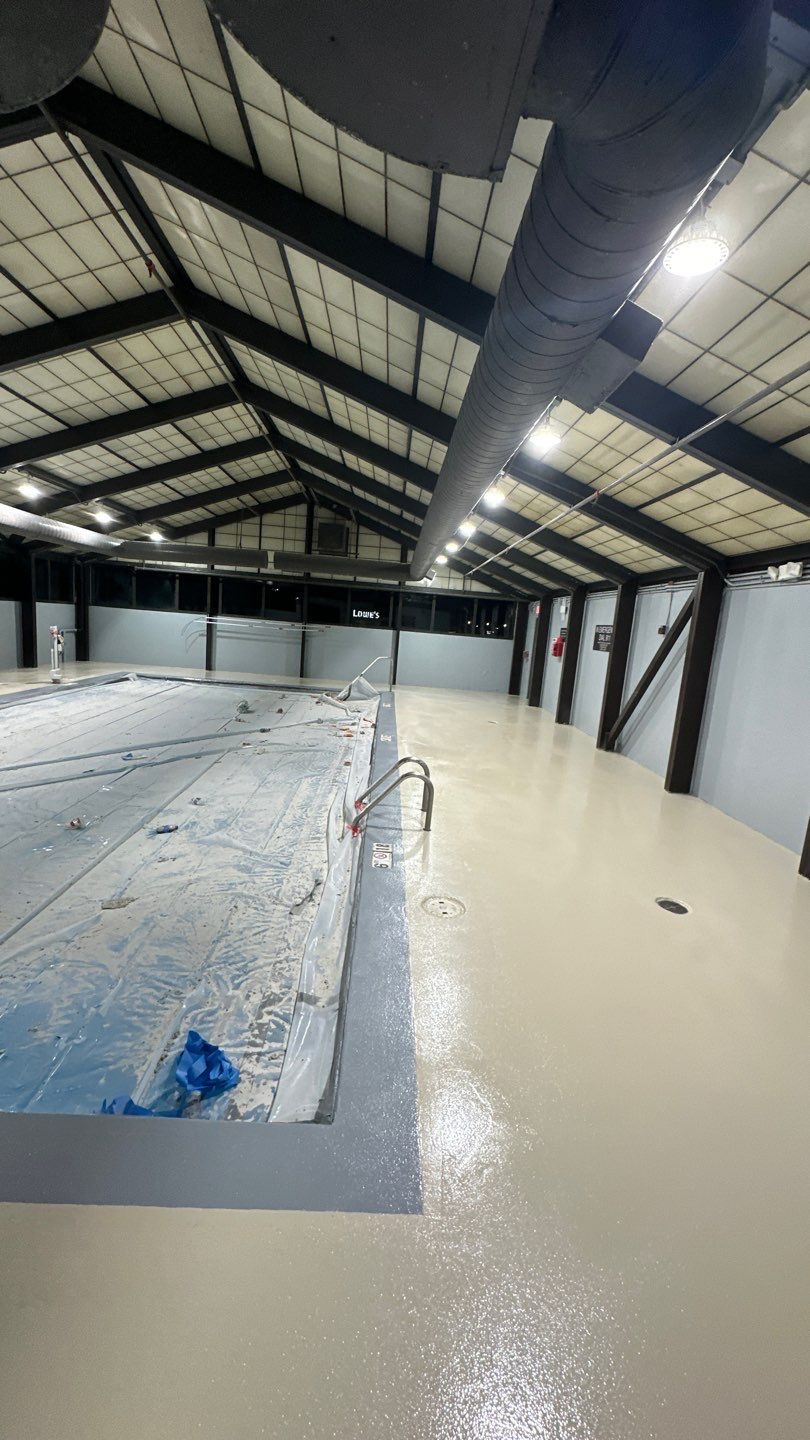 Hotel Pool Deck Project in Mason by Floors in a Day, Inc