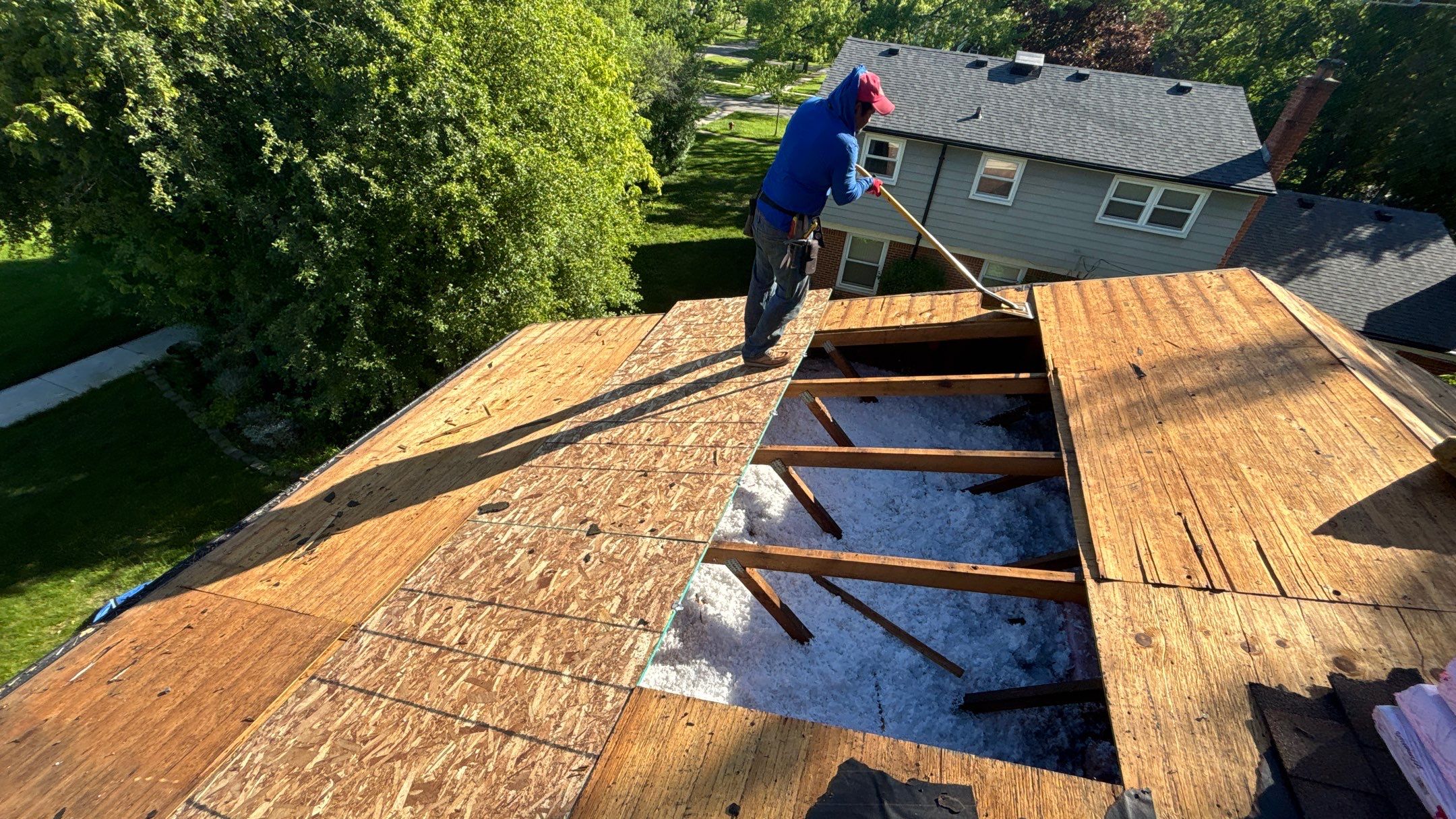 Roof Replacement using Owens Corning Tru Definitions by 180 Contractors