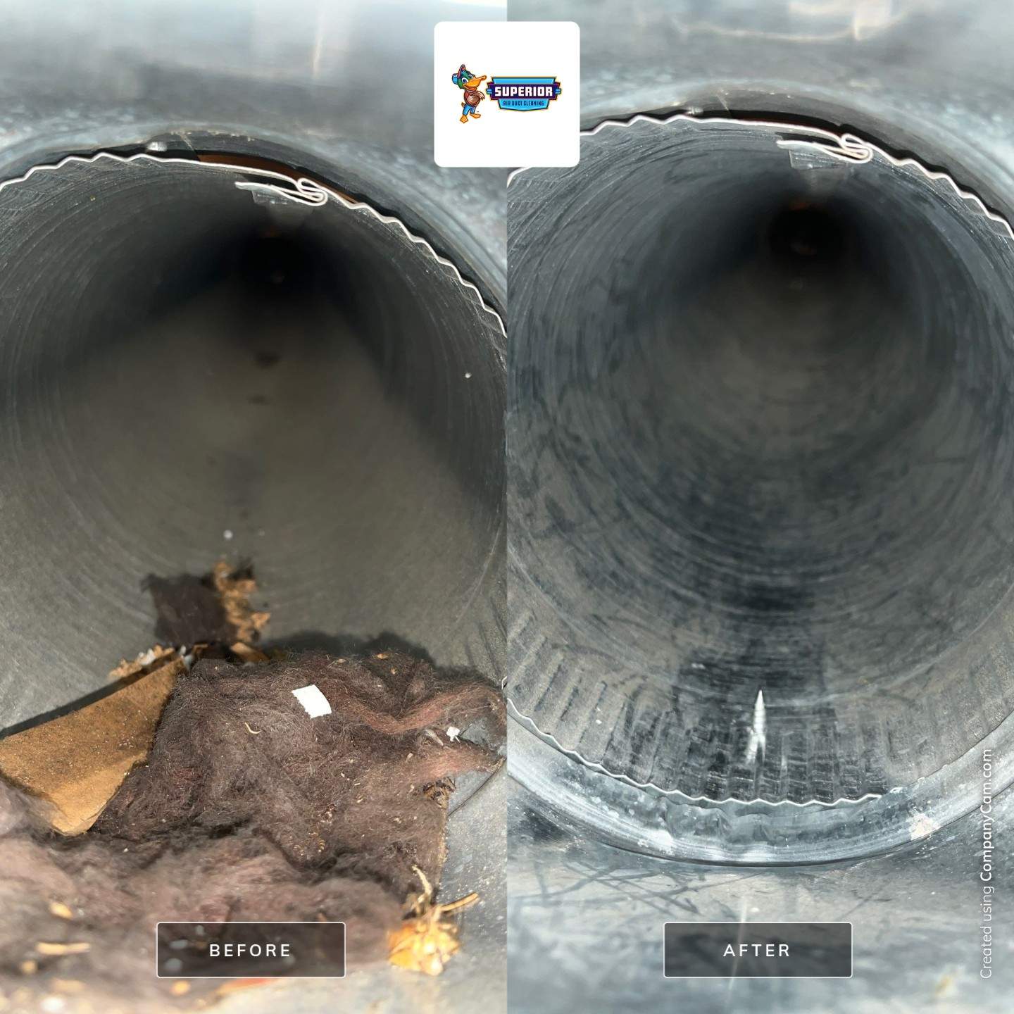 Air Duct Cleaning With a Vacuum Truck in Claysville, PA by Superior Air Duct Cleaning