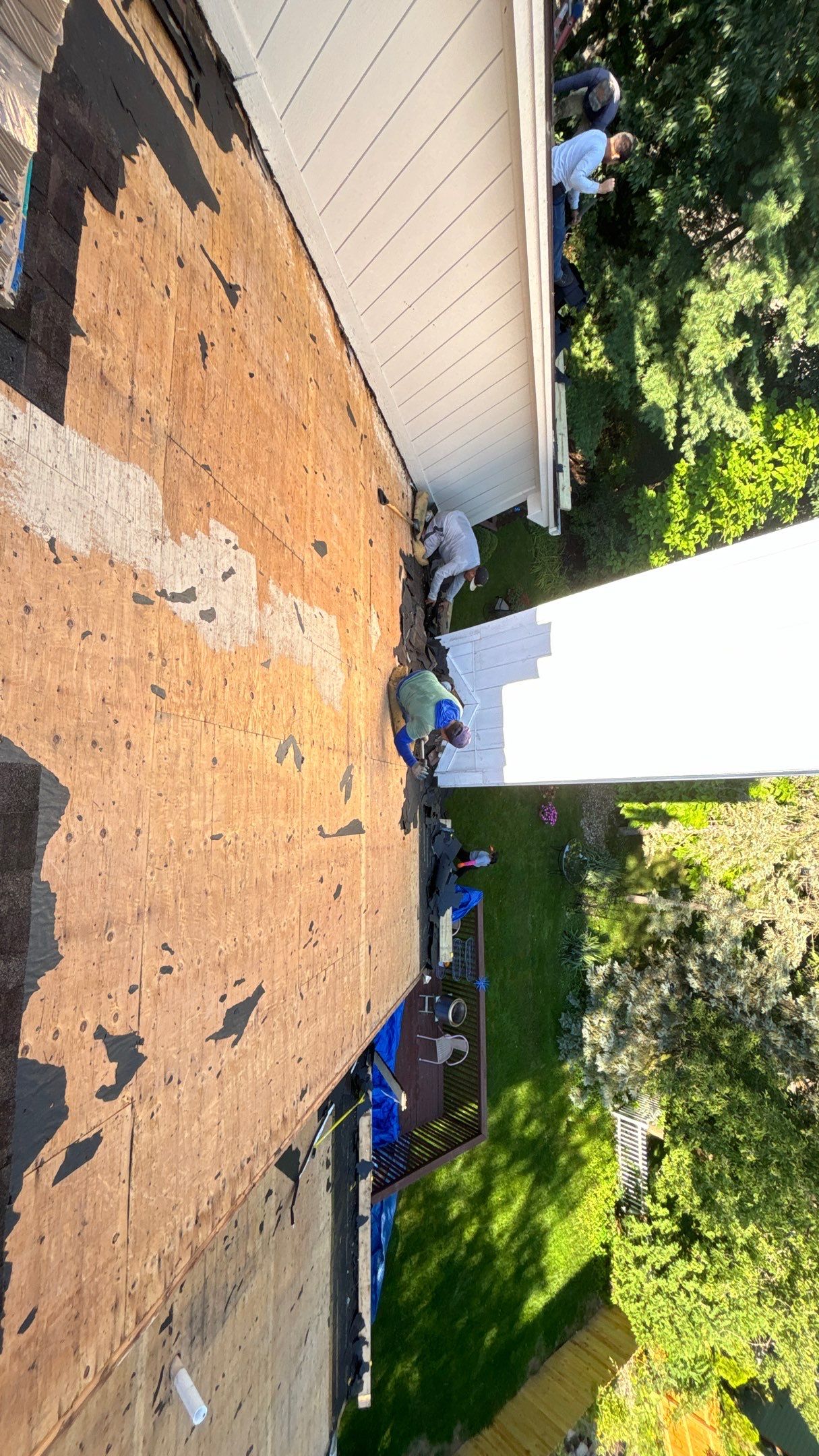 Roof Replacement using CertainTeed Landmark Weathered Wood by 180 Contractors