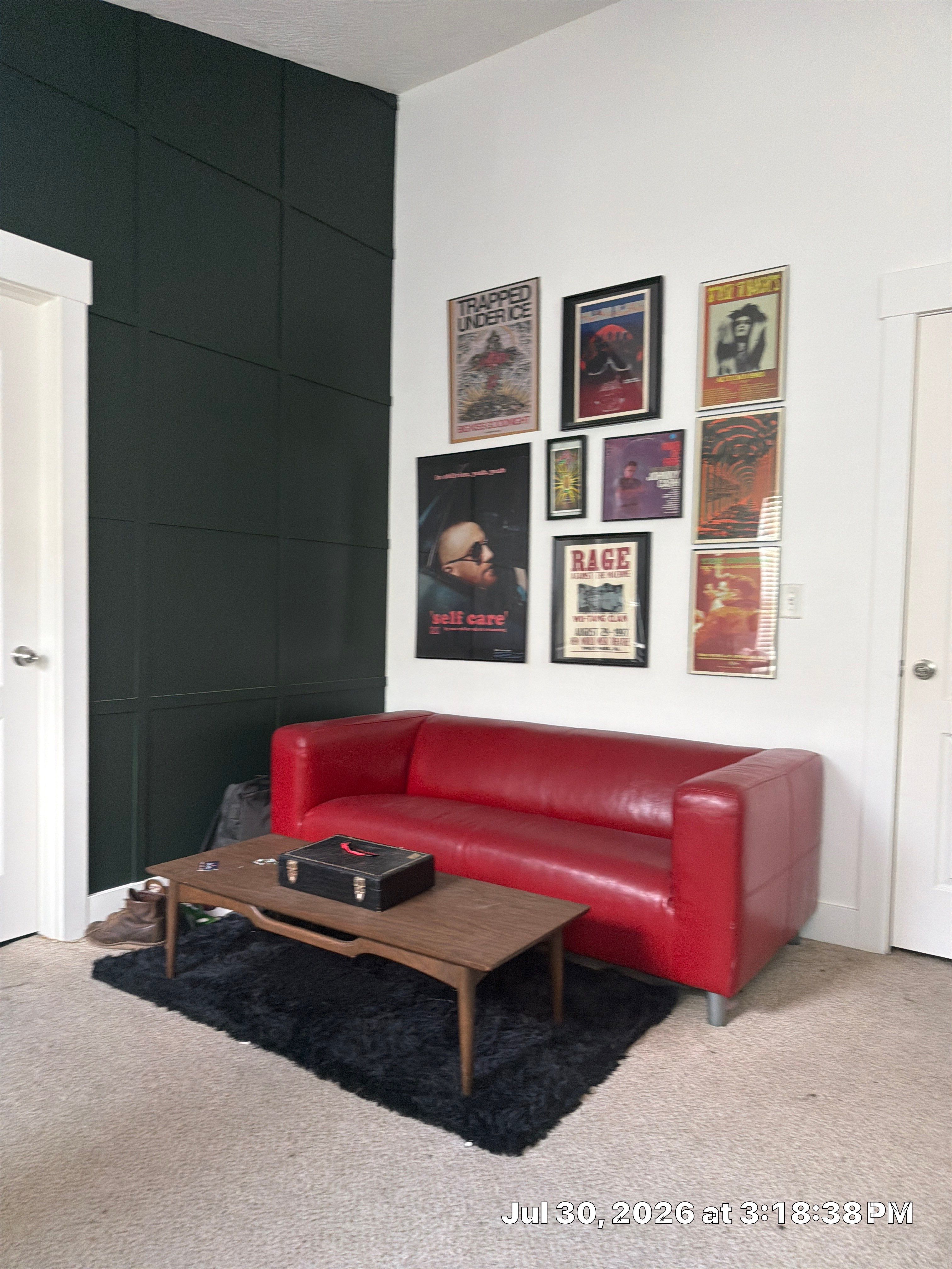 Custom Grid Trim Accent Wall and Interior Painting in South Salt Lake by CompanyCam Sales Demo