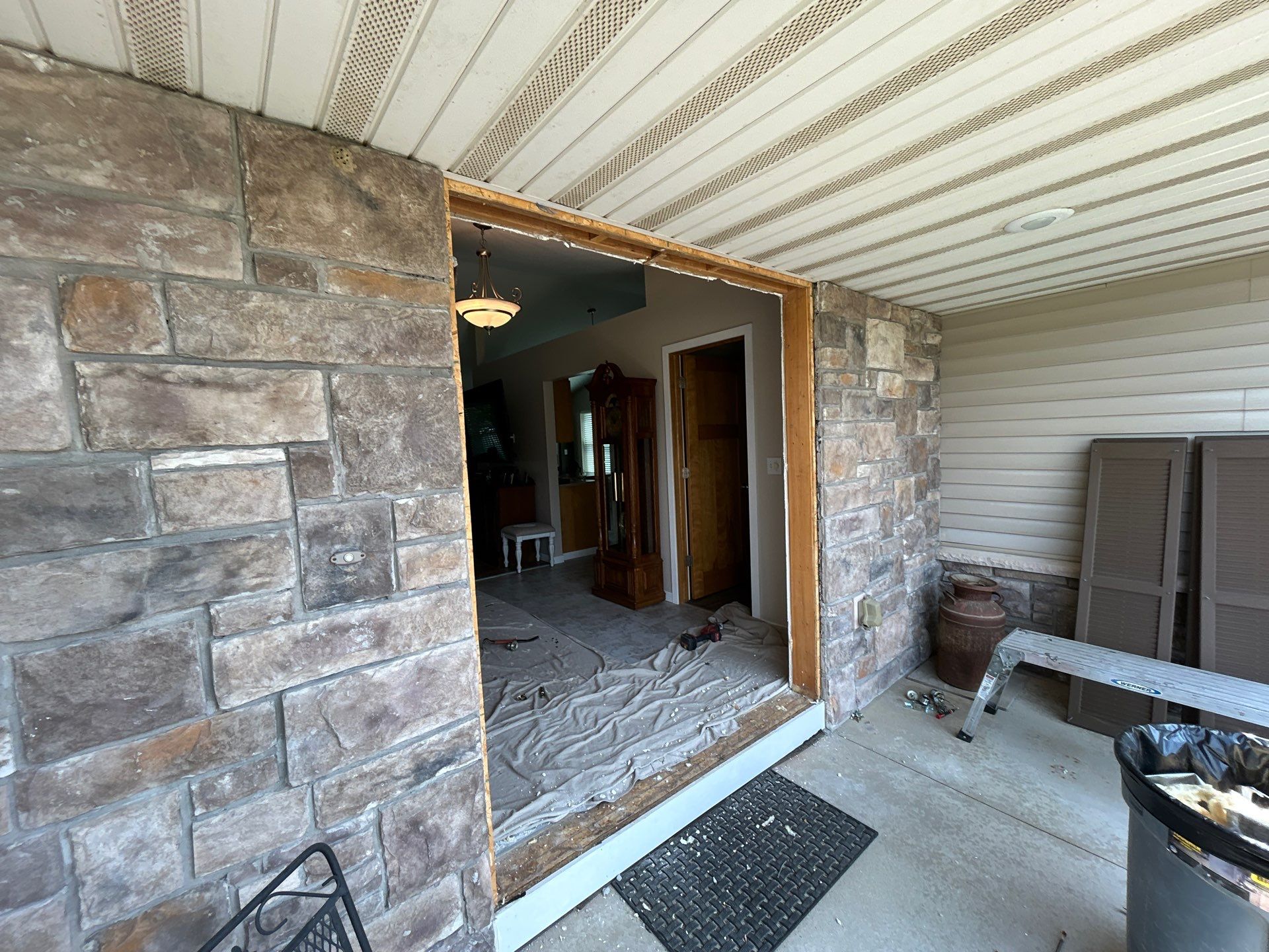 Door and window replacement by United Windows and Siding LLC