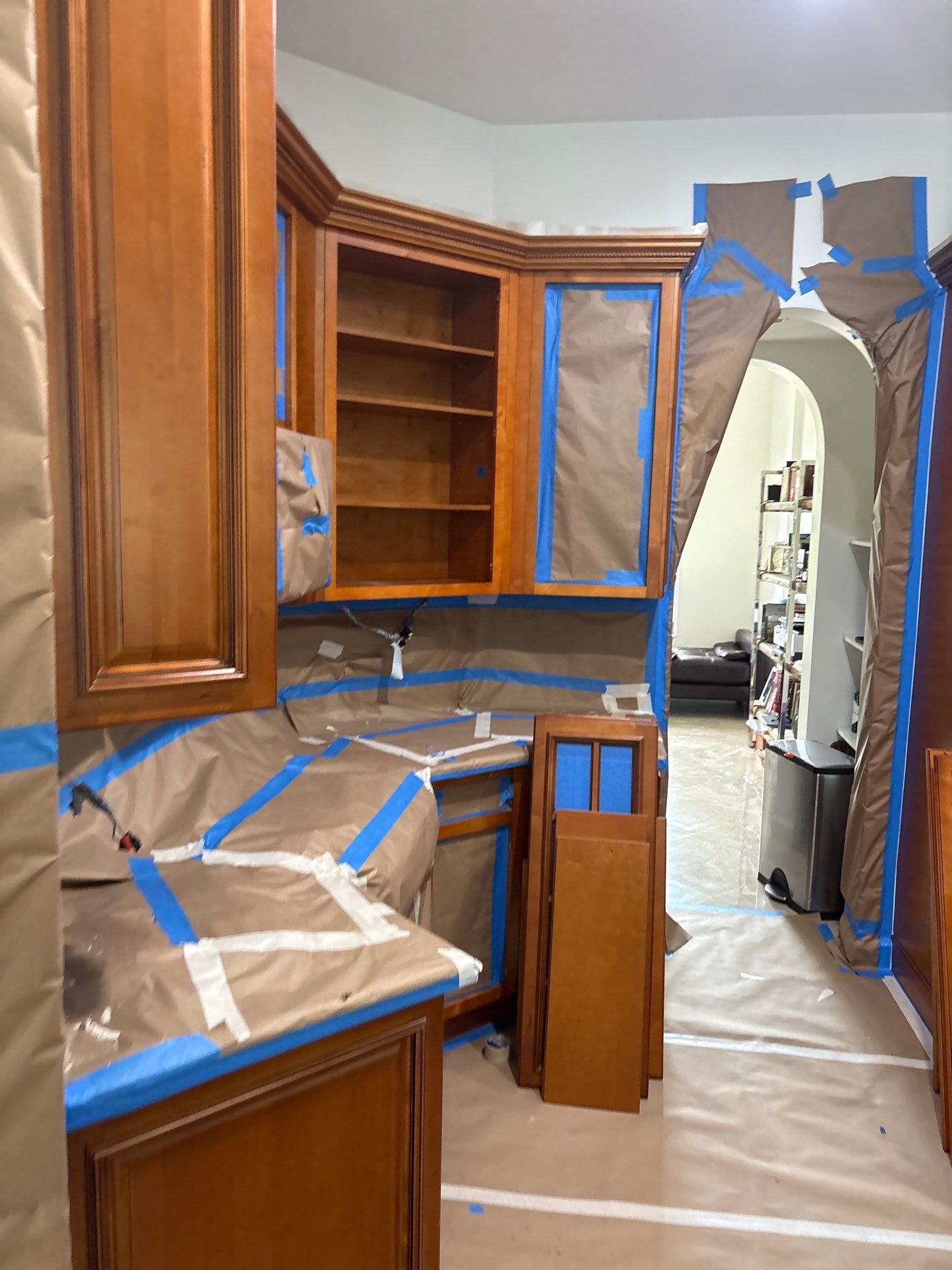 Kitchen Cabinet Just Like New by John “The Greek” Painting