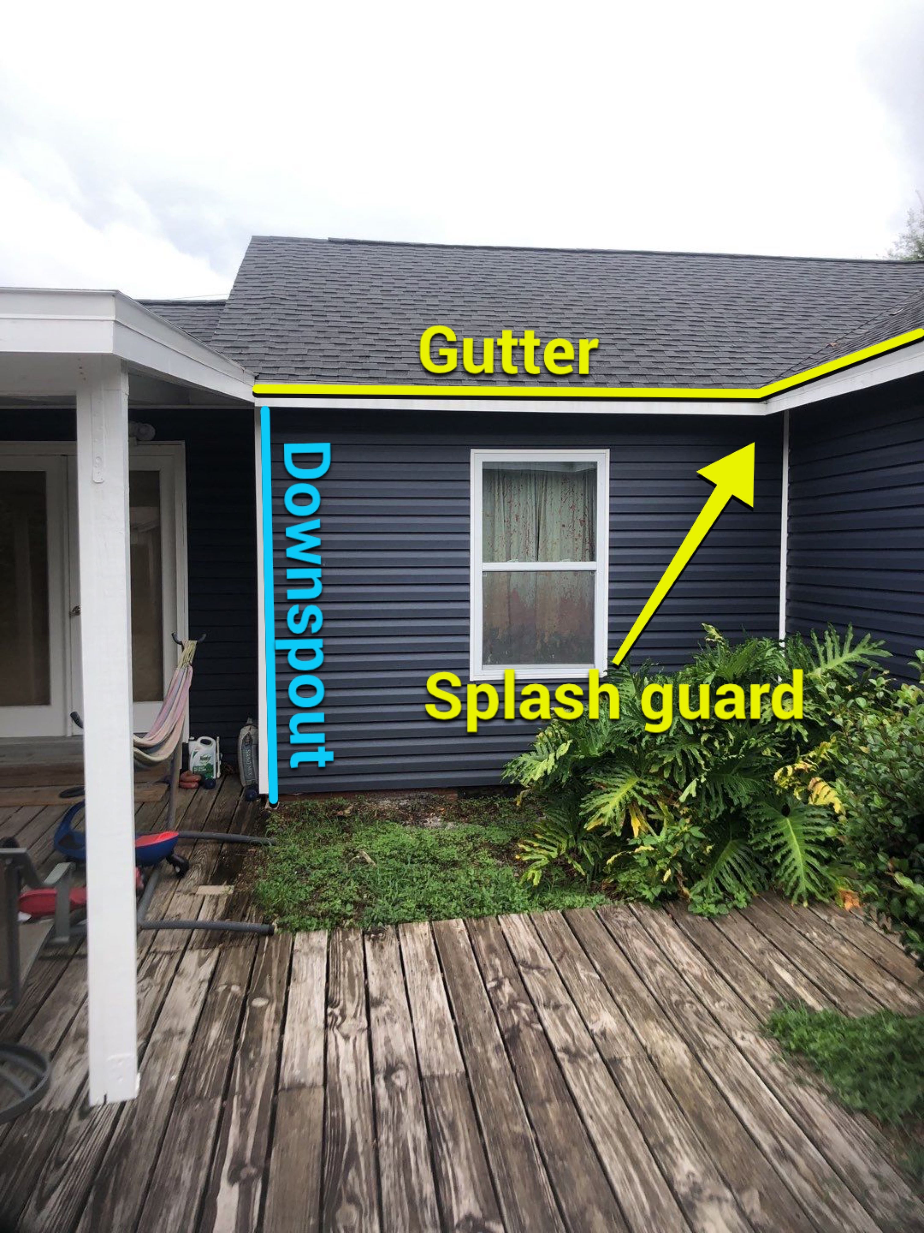 Gutter Installation using K-Style Seamless Gutters by Gutter Professors
