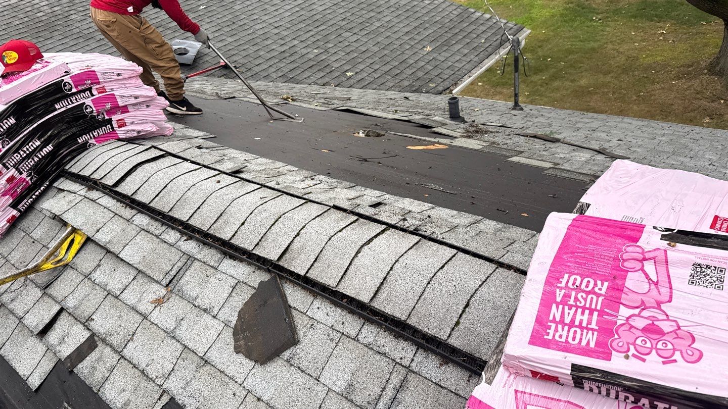 Roof Replacement using Owens Corning Estate Gray by 180 Contractors