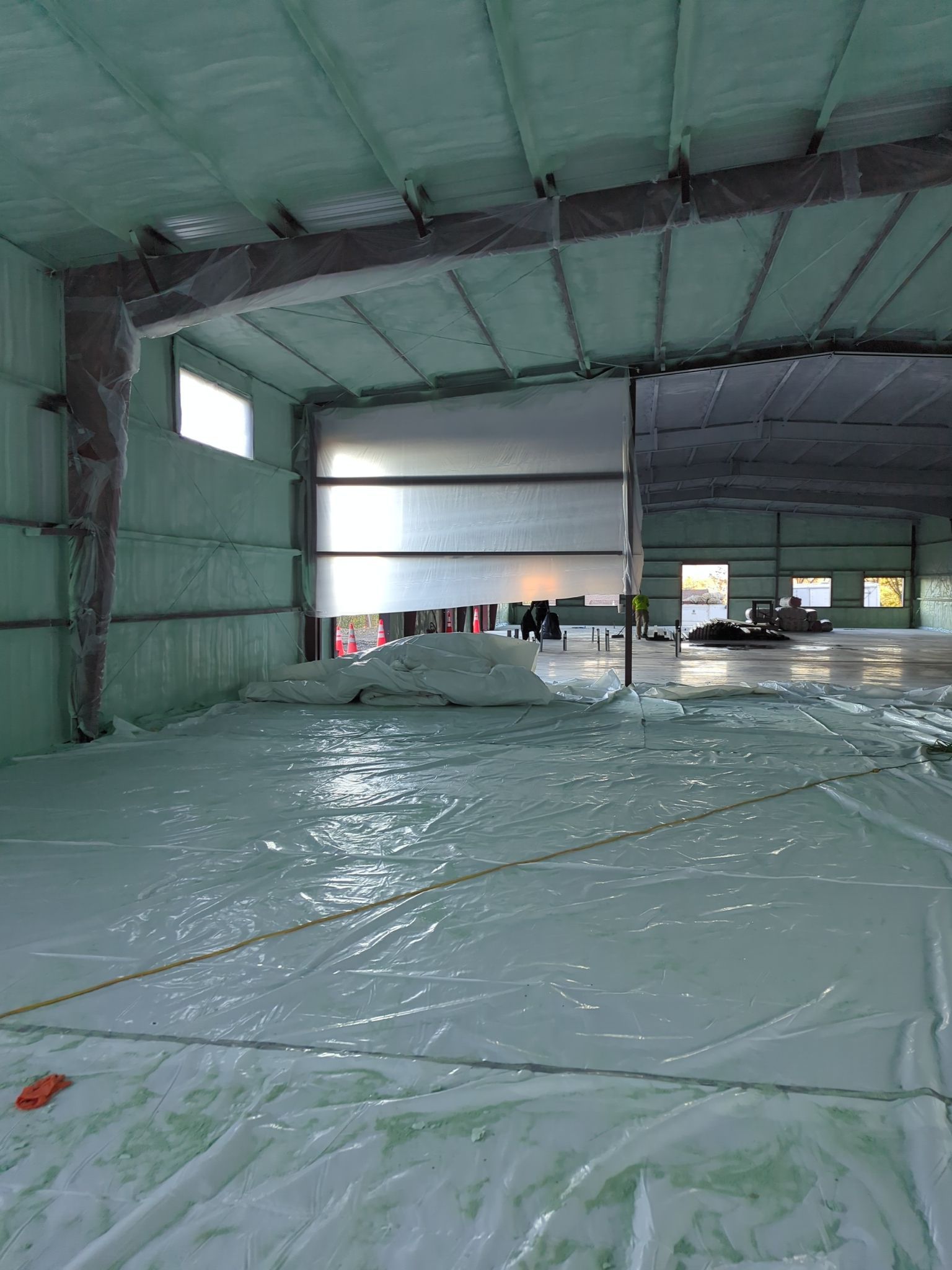 Commercial Building using Closed Cell Spray Foam by NYS Foam & Energy