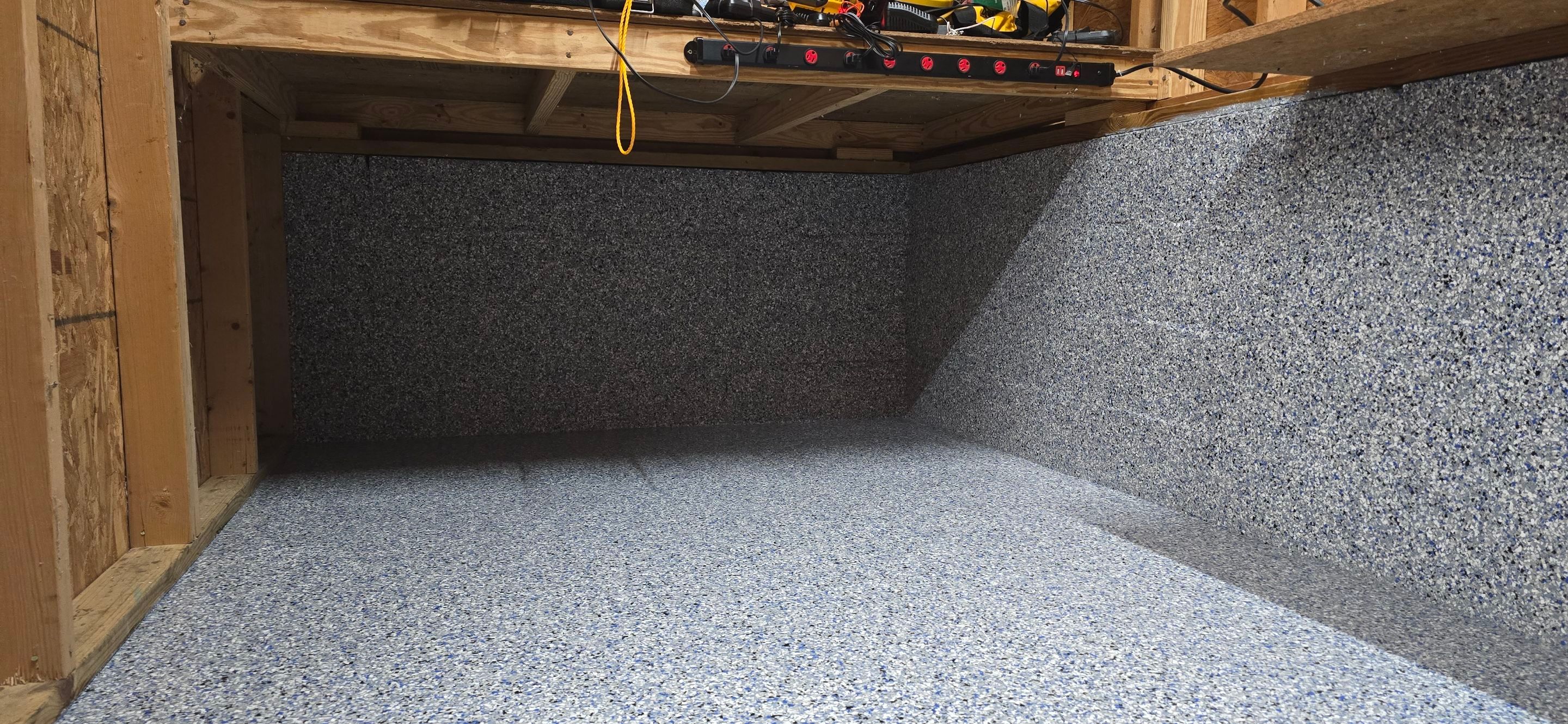 Garage using Comet by Elite Floor Solutions