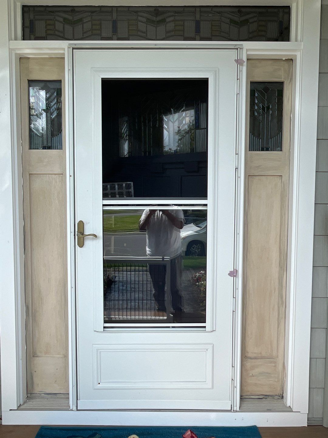Craftsman Entry Door Restoration and Painting in Ocean City by FreshCoat Works LLC