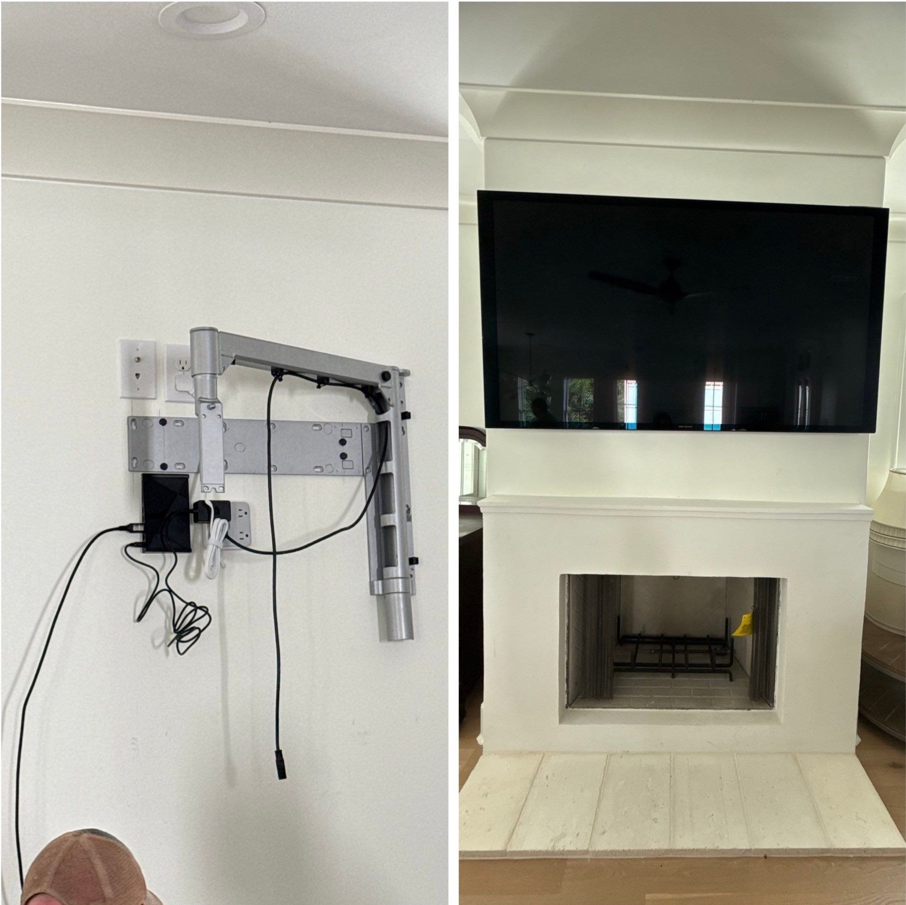Lifestyle TV & Frame TV Installation Projects by Hangman Mounting & Installation 