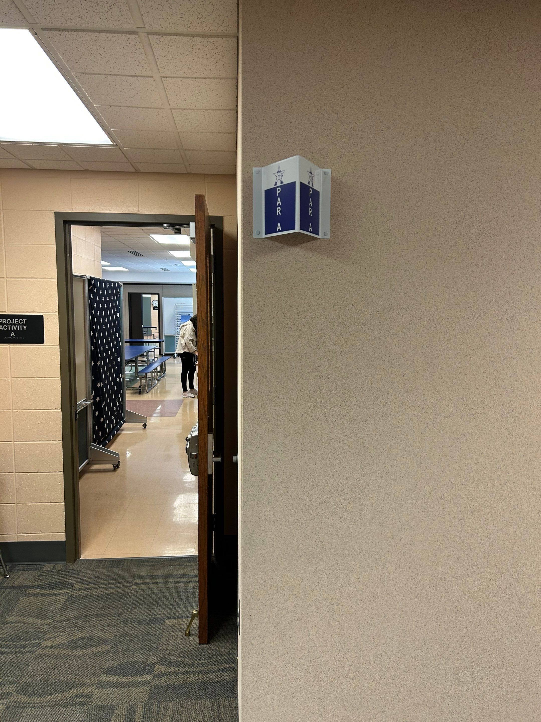 NorthPoint Elementary School Interior and Exterior Signage Installation by Hayes Design co