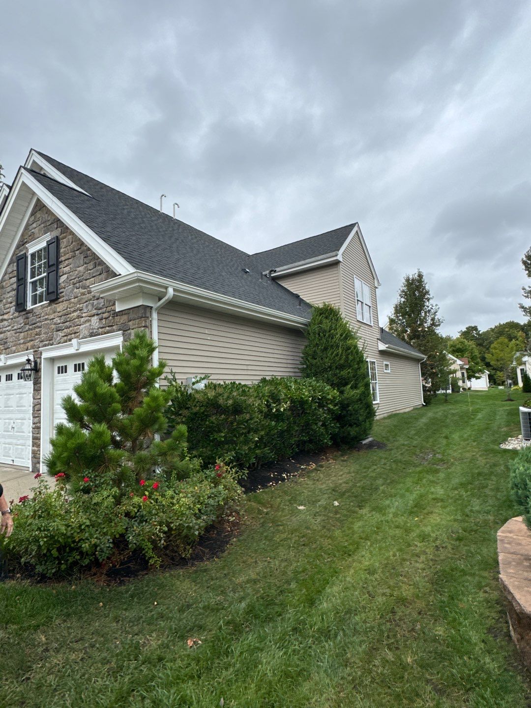 Residential Cleaning using House Wash by SJ Exterior