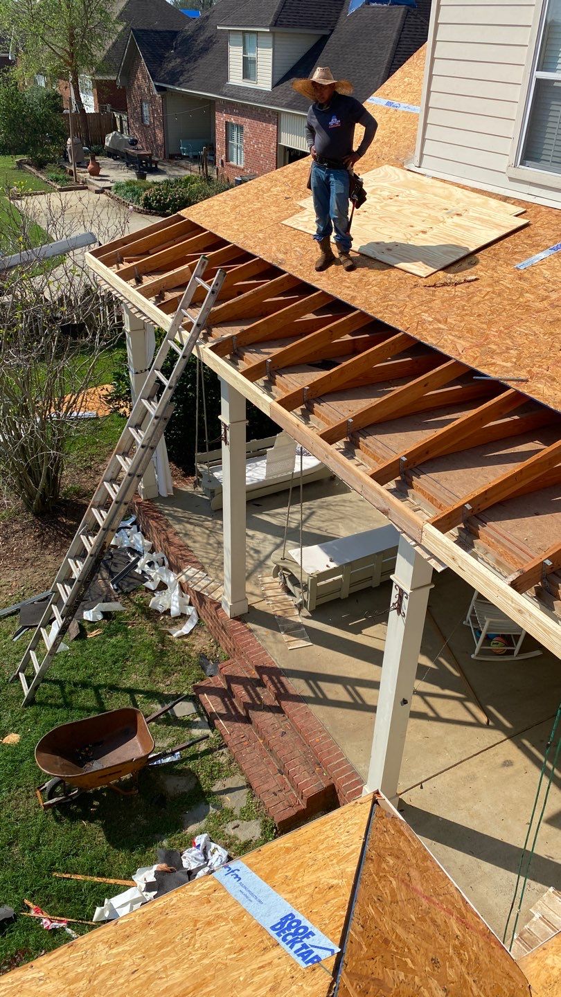 Residential Roofing Installation using Roof Replacement by American Roofing & Construction LLC