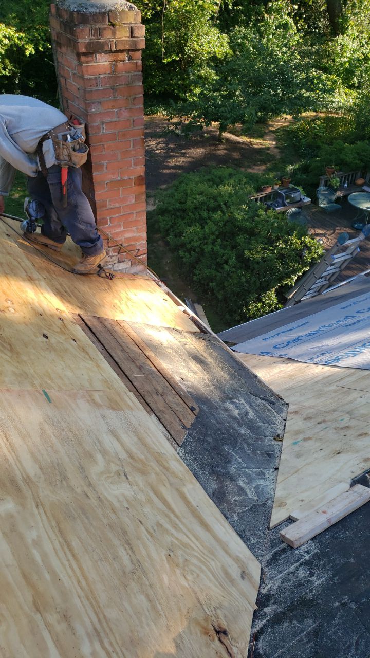 Alexandria Roof Project - CertainTeed Landmark Pro Max Def Charcoal Black Shingles by RM Banning, Inc.