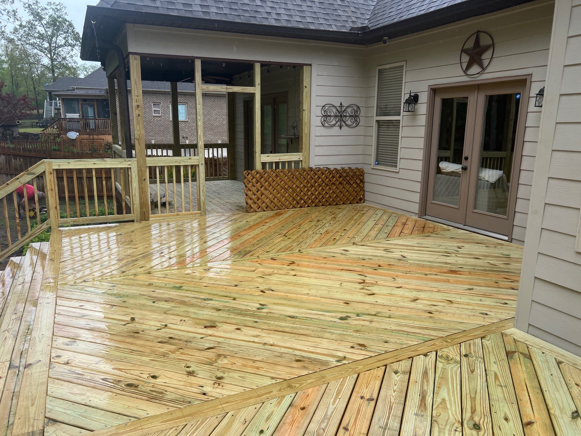 Long Leaf Lake - Deck by Pillar and Pine