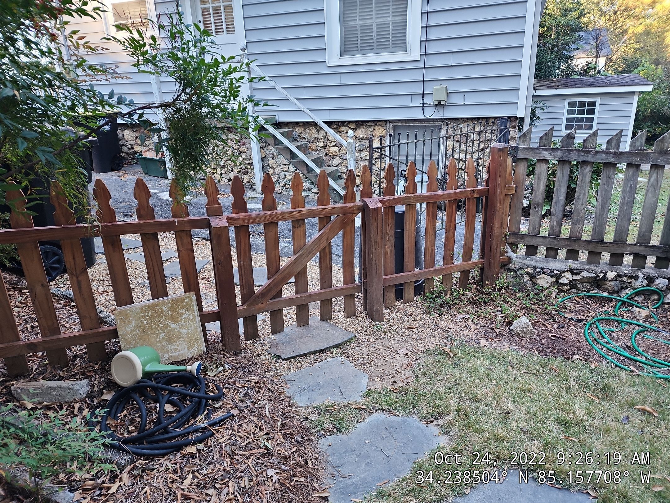 6' Wood Privacy with Dog Eared Pickets by Titans of Timber Fence & Stain