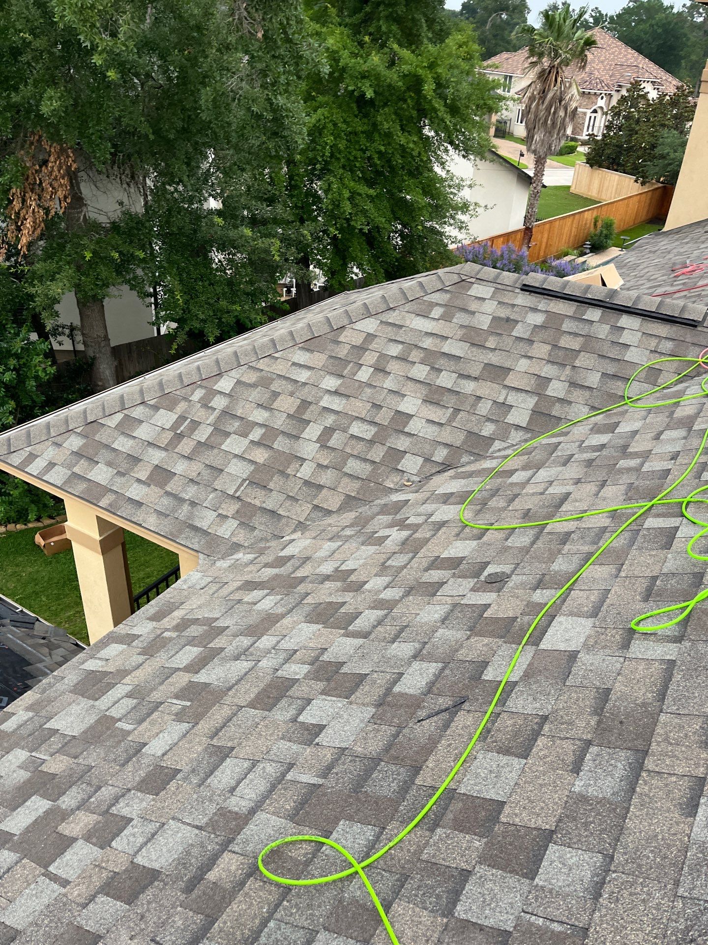 Residential Roofing Installation using Owen's Corning Duration (Lifetime) Shingles by Roof Repair Company