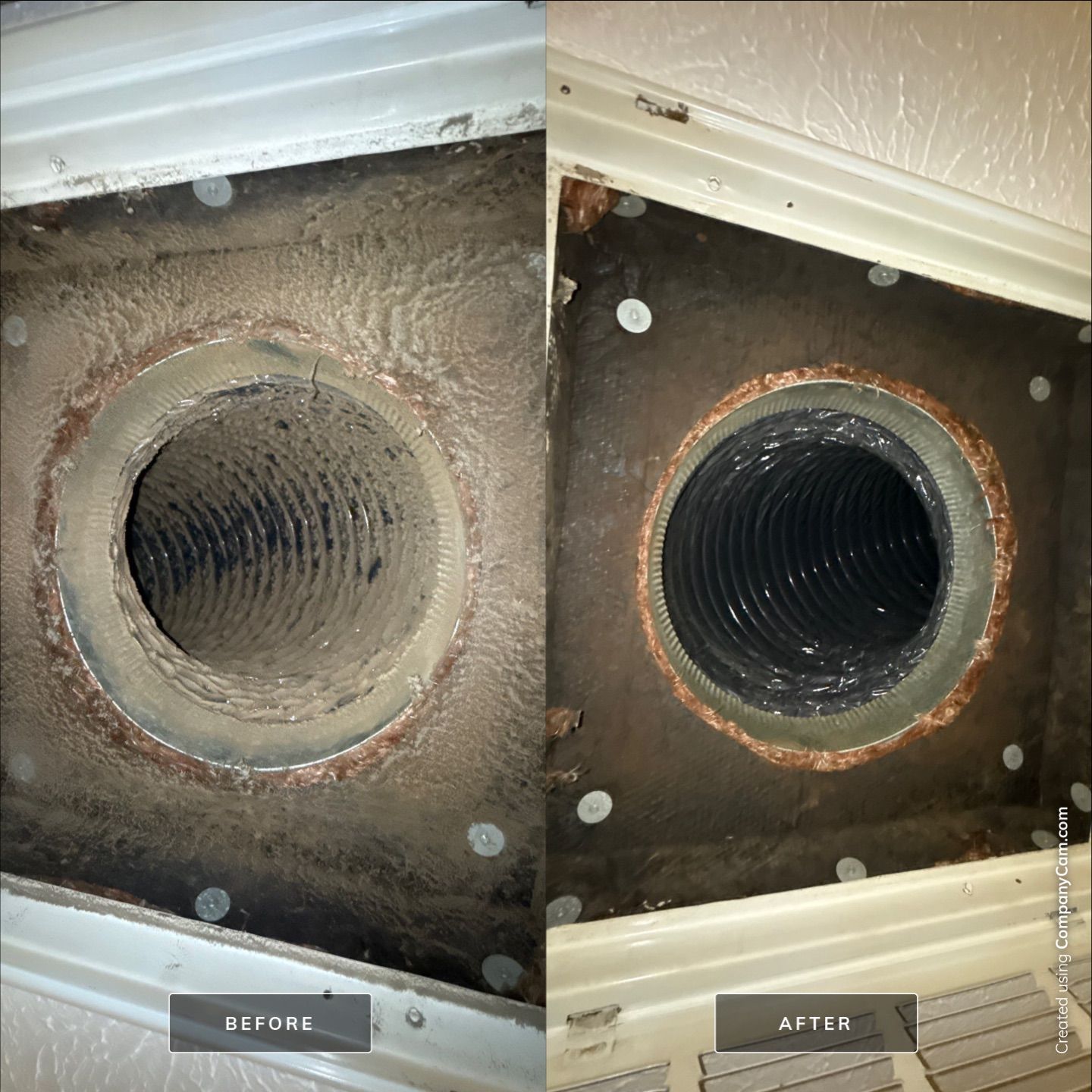 Project in Columbus by Voyager Air Duct Cleaning