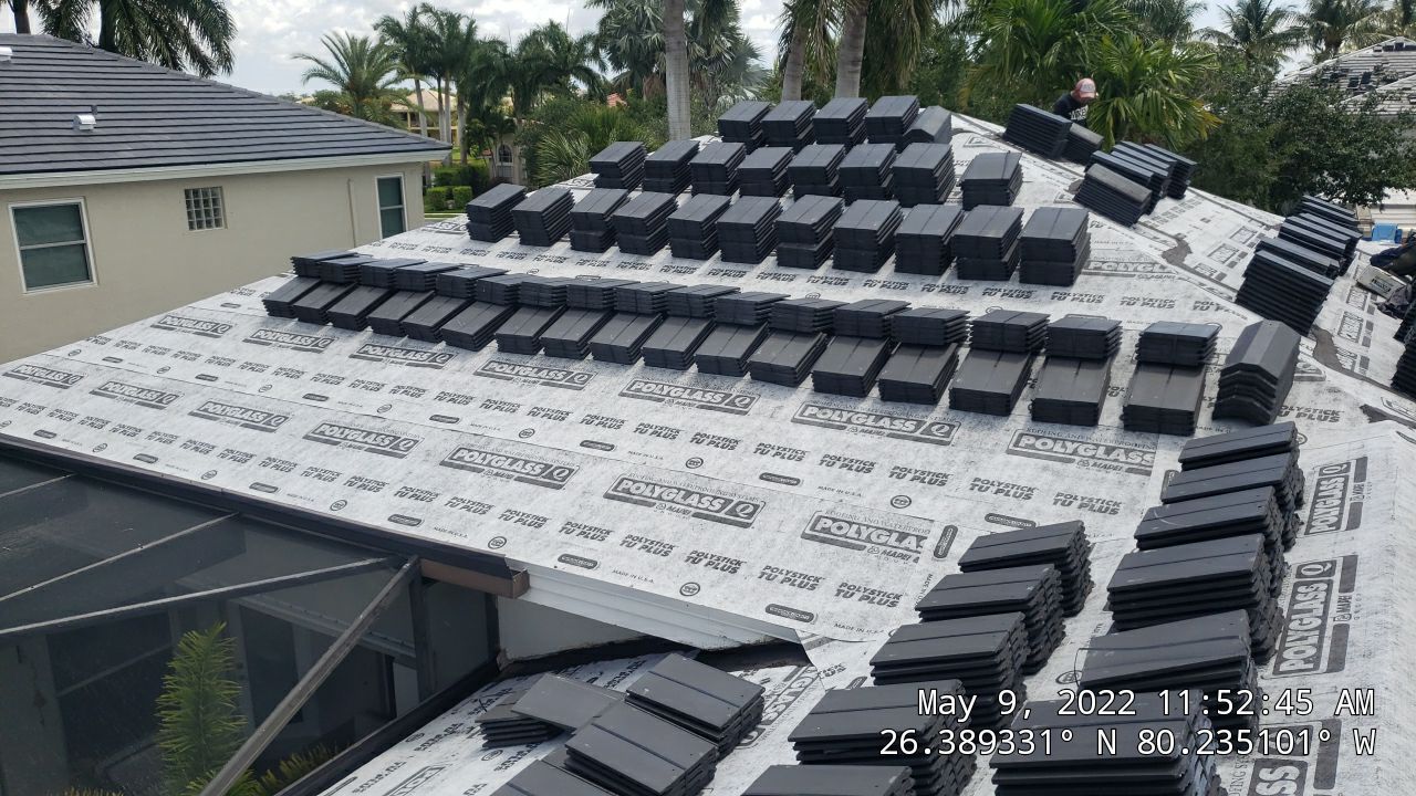 Residential Roofing Installation using WestLake Roofing Tile by BLUES BROTHERS CONSTRUCTION CORP