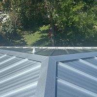 24ga 1.5" Mechanical Seam Mill Finish by Total Roofing System The Metal Roof Experts