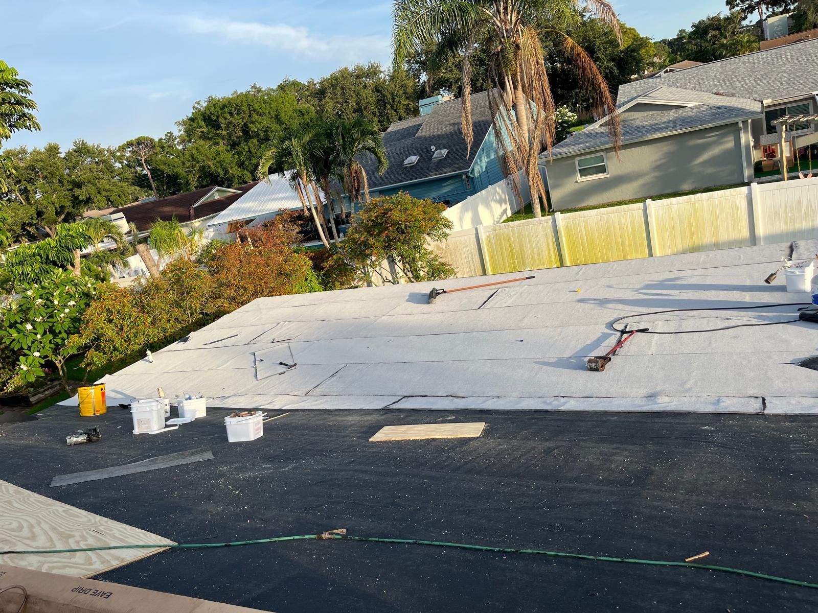 Project in St. Petersburg 33709 by Mitchell Roofing Company LLC 