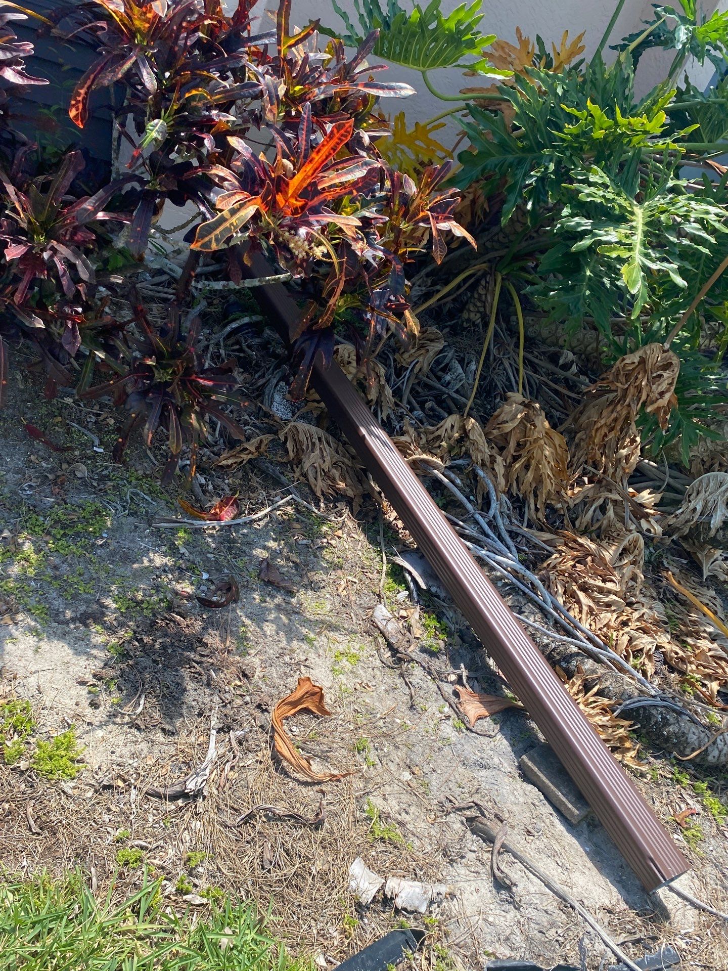 Bronze Gutter Installation in Sarasota FL by Gutter Professors
