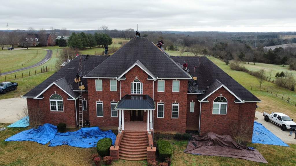 Commercial Roofing Installation using GAF HDZ Roofing System  by Undersun Roofing 