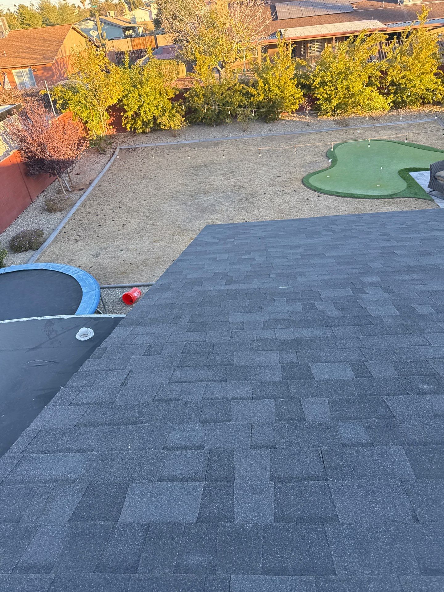 Onyx Black Shingles by Reimagine Roofing