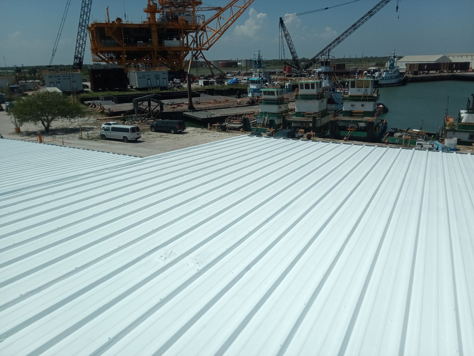 Ingleside Waterfront Industrial Waterproofing by Bayfront Roofing and Construction