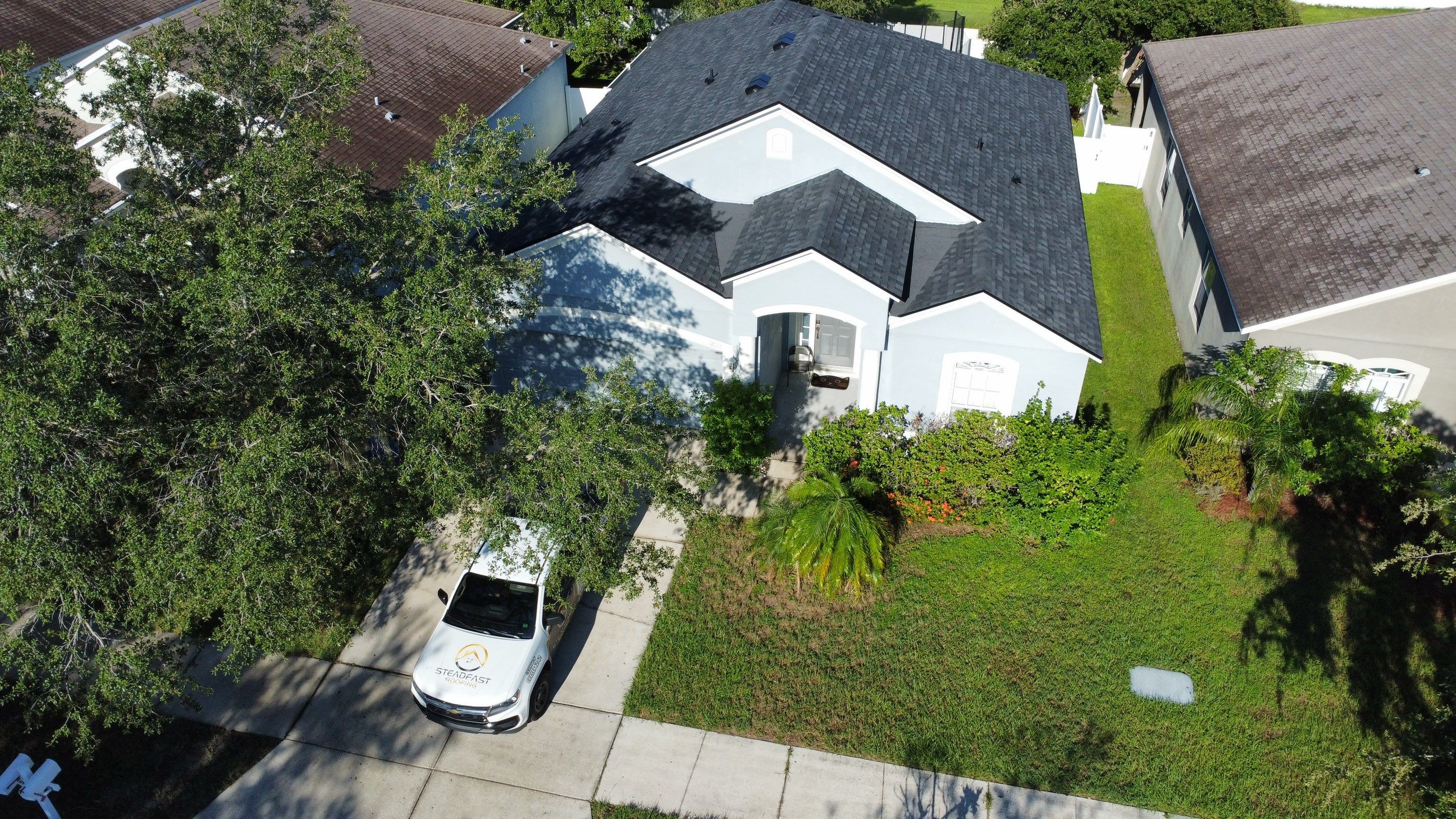 Roof Replacement in Ruskin FL. by Steadfast Roofing 