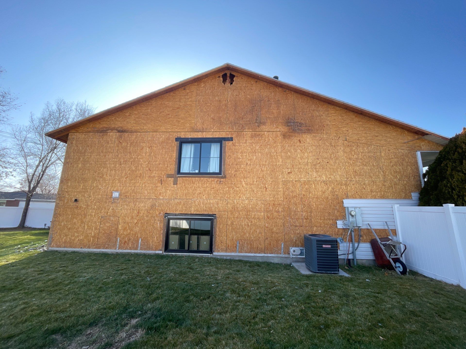 Orem | Premium Insulated Exterior Upgrade | Crisp White & Iron Gray by Ideal Siding Utah