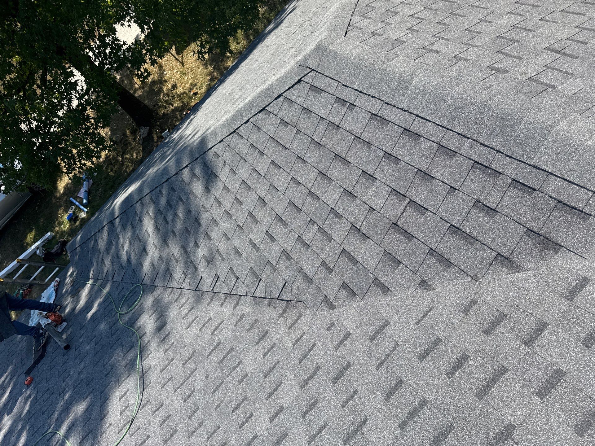 Residential Roofing Install - Atlas Pinnacle Pristine Shingles - Color Pewter  by Titan Commercial & Residential Roofing 
