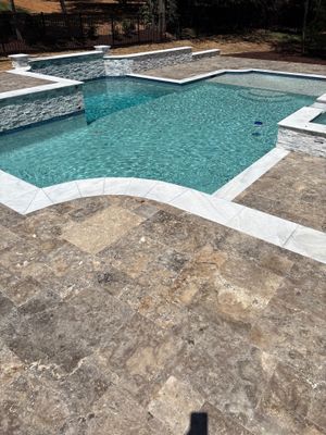 Stone using Concrete Sealant