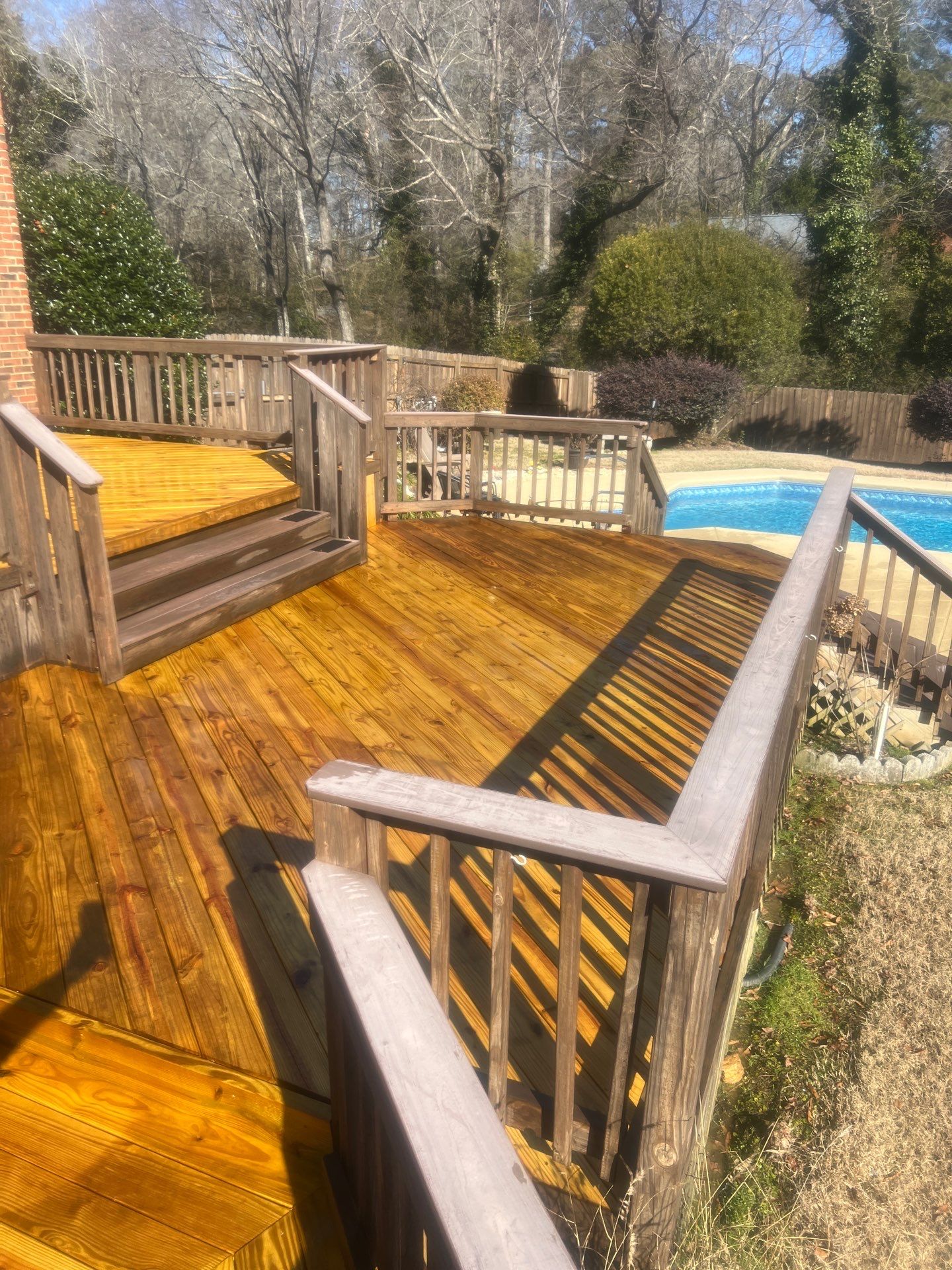 Weathered Deck using Wood Sealant by DuraSeal