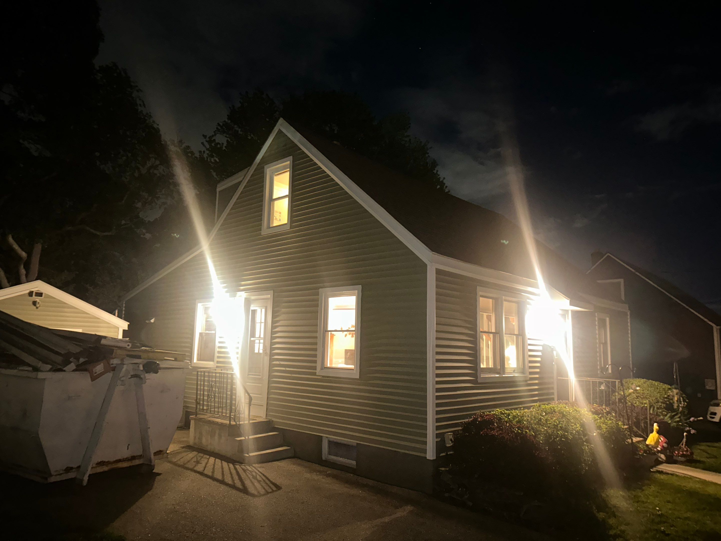 New Vinyl Siding Installation for Milford Home and Detached Garage by A Plus Exterior