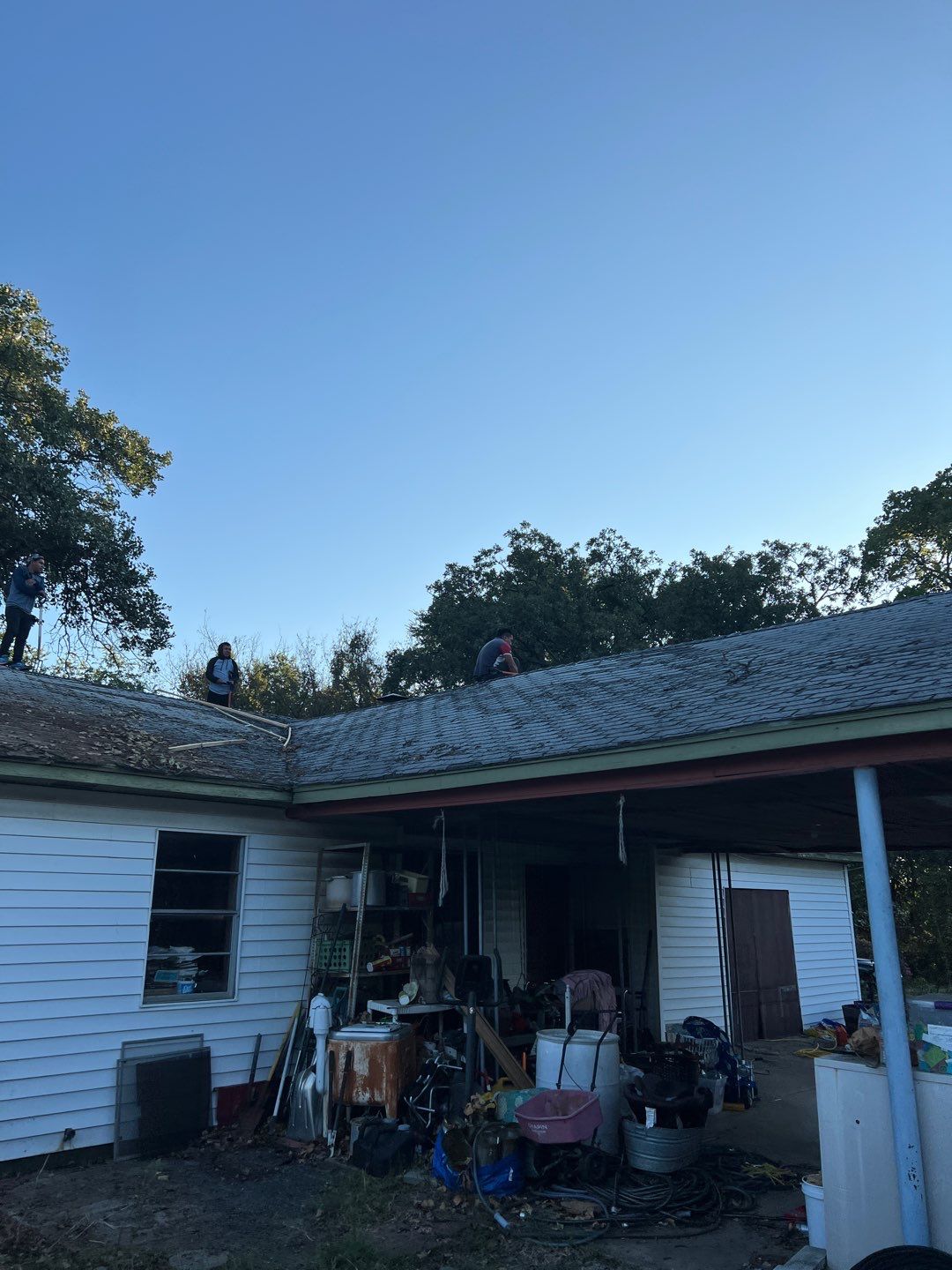 Residential Roofing Installation using GAF Natural Shadow  by A & H Roofing and Contracting