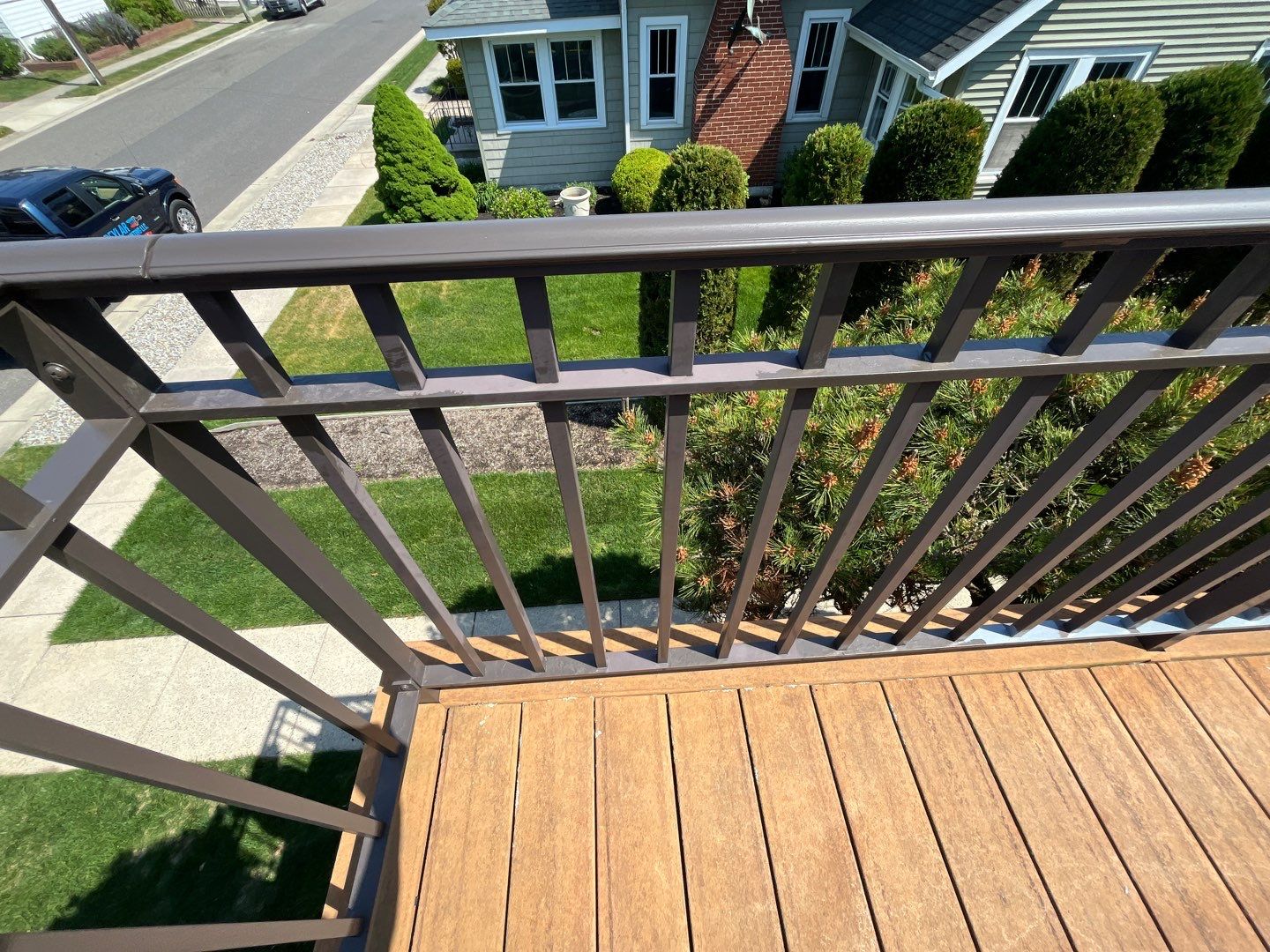 Shiplap Wall, Stairs Treads & Railings by FreshCoat Works LLC