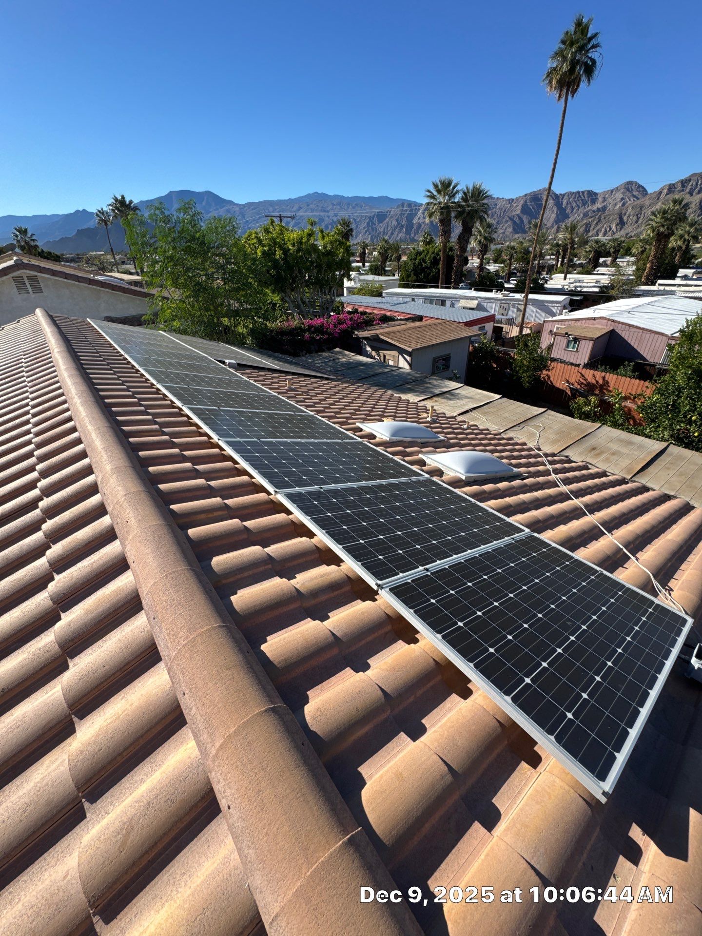 Project in La Quinta by Desert Roof Concepts