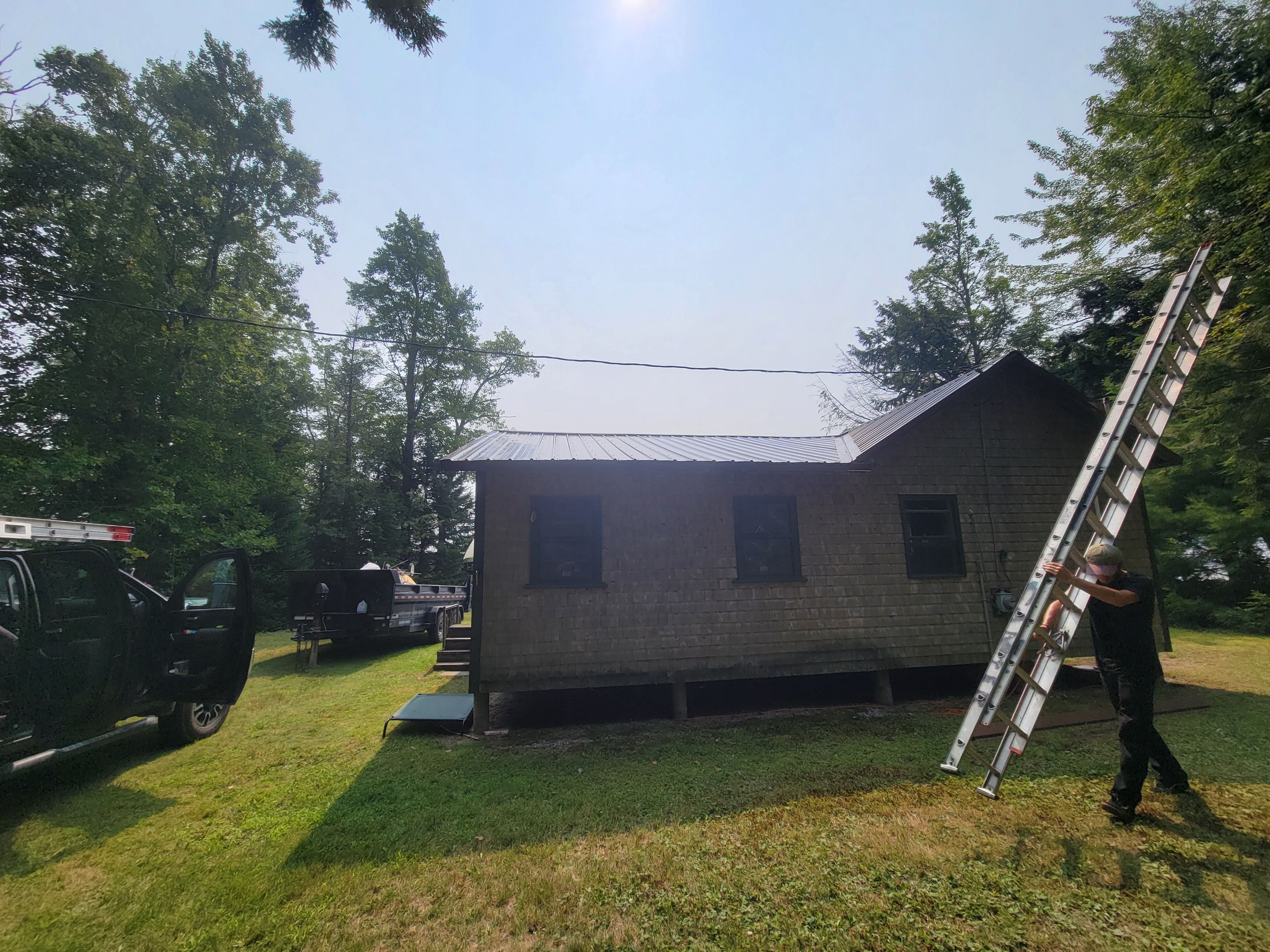 New Metal Roof using All Thats Metal 29g Currigated  by The B.A.R Roofing