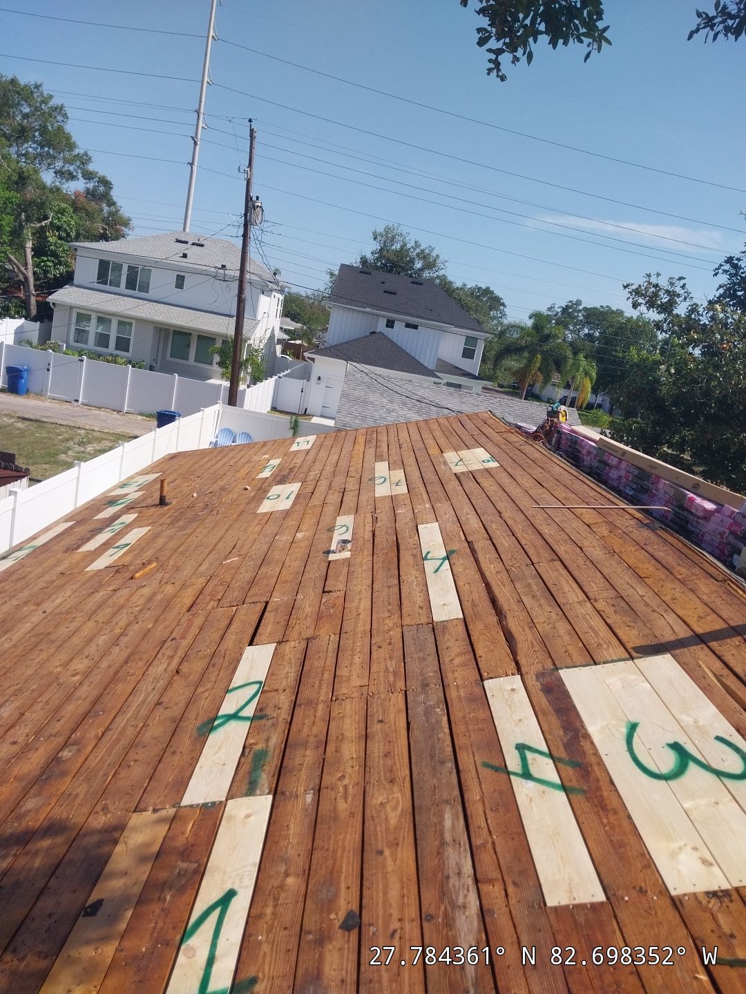 Project in St. Petersburg 33713 by Mitchell Roofing Company LLC 