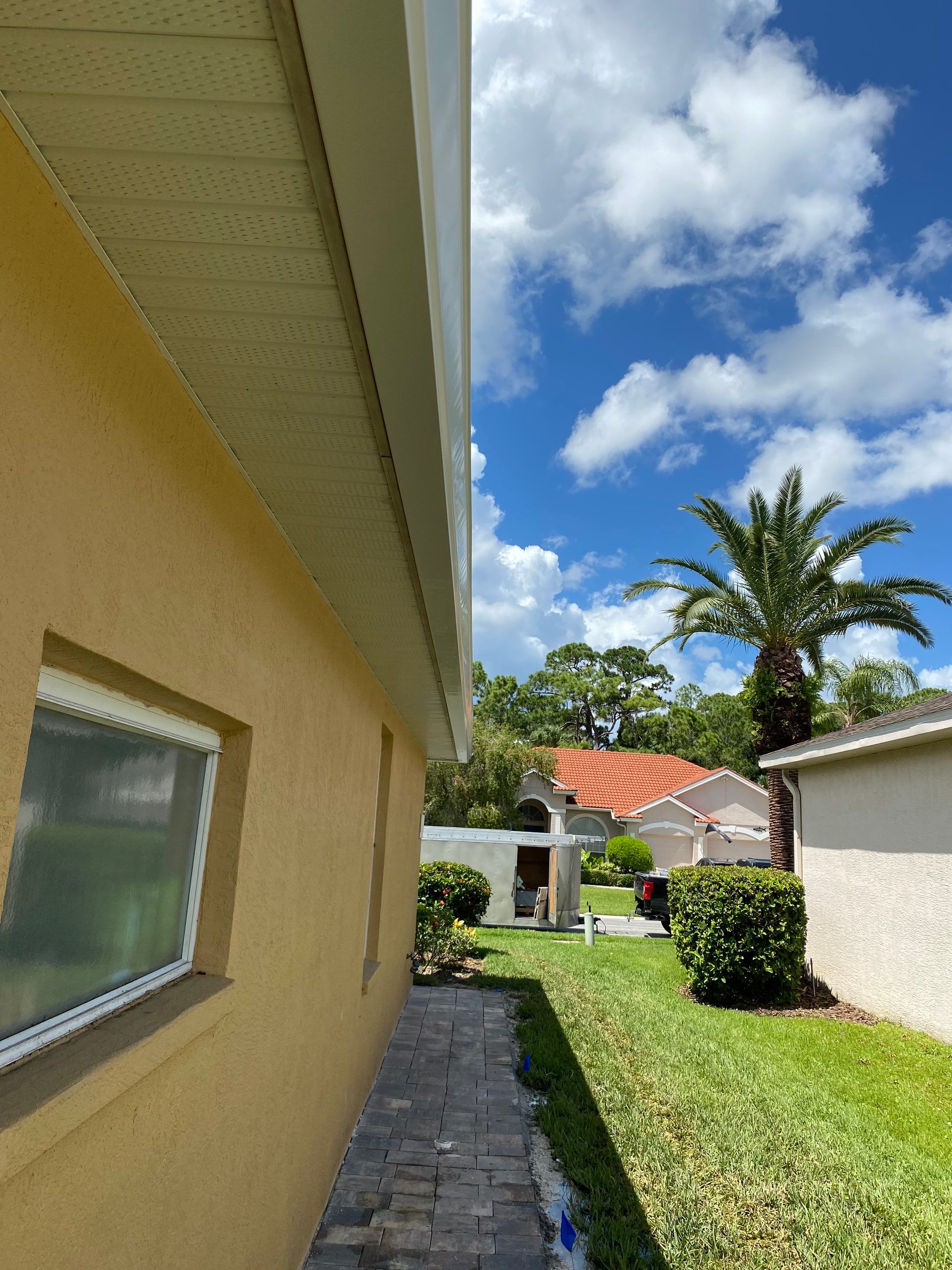 With 6-inch seamless gutters by Gutter Professor FL by Gutter Professors