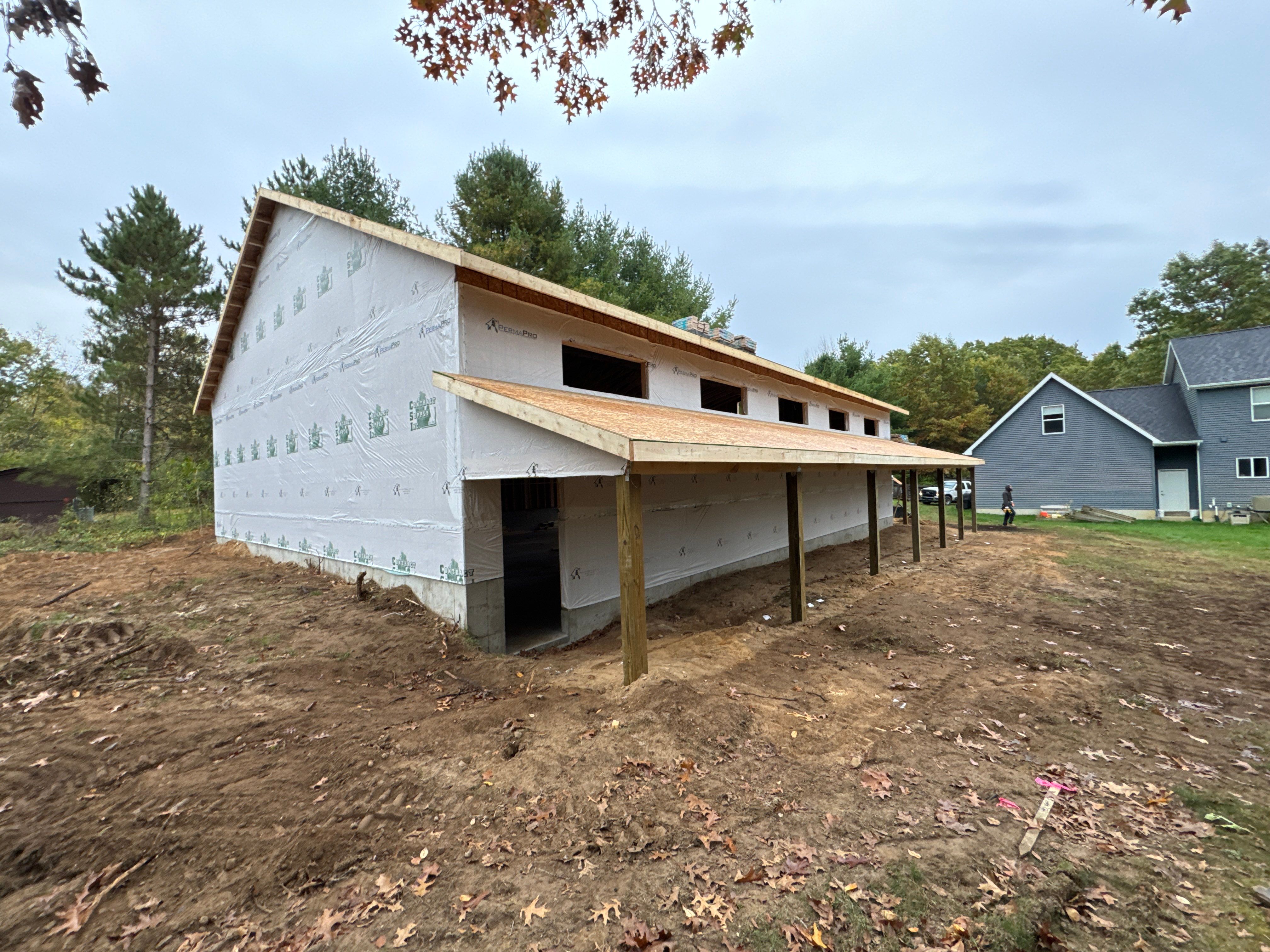 New-Construction Barn Roof  by 42 North Construction, LLC.